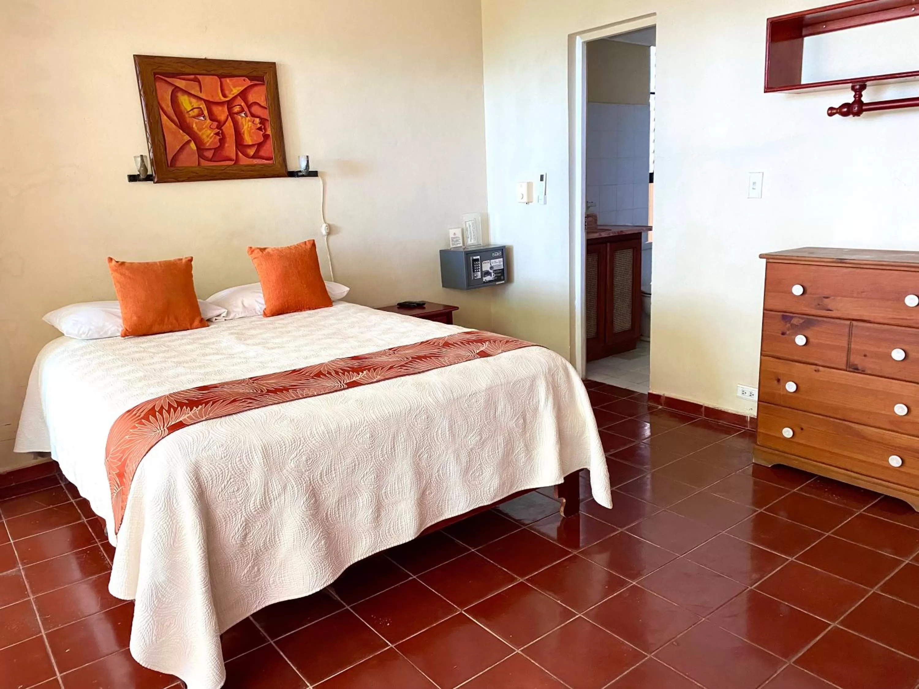 Bed in Hotel Alegria