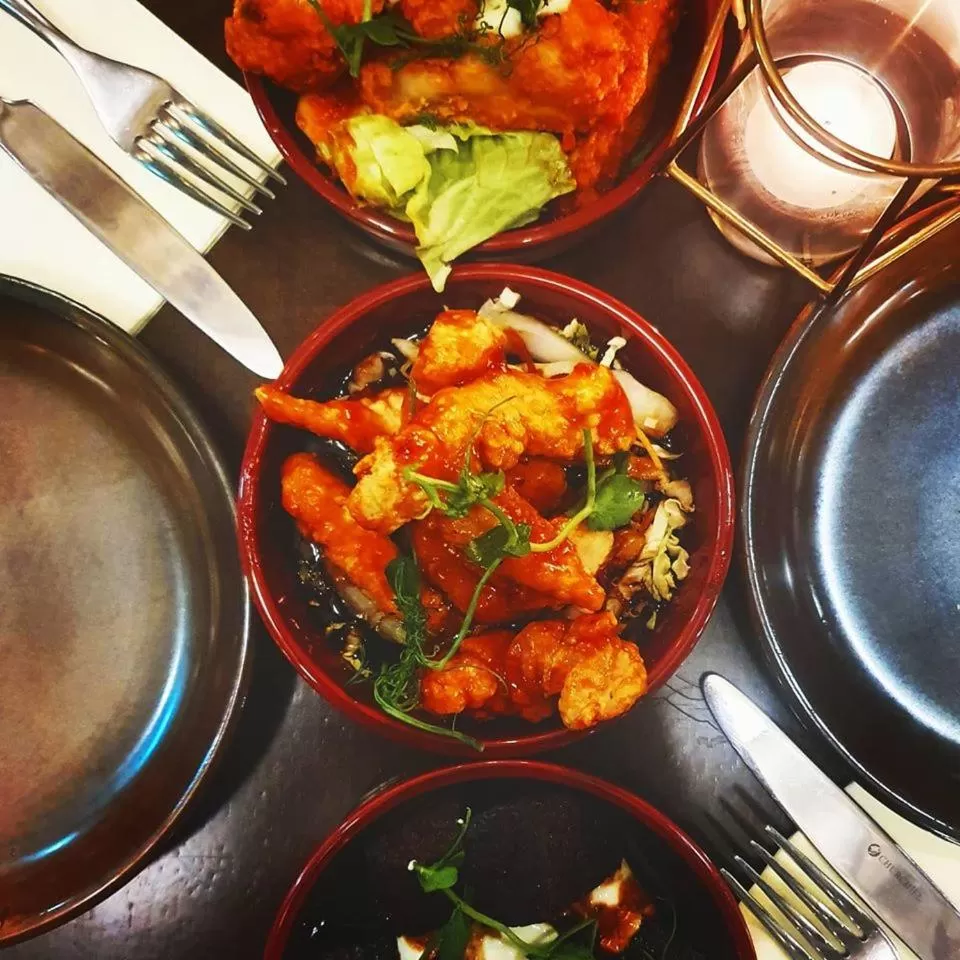 Food and drinks in The Lansdowne Hotel