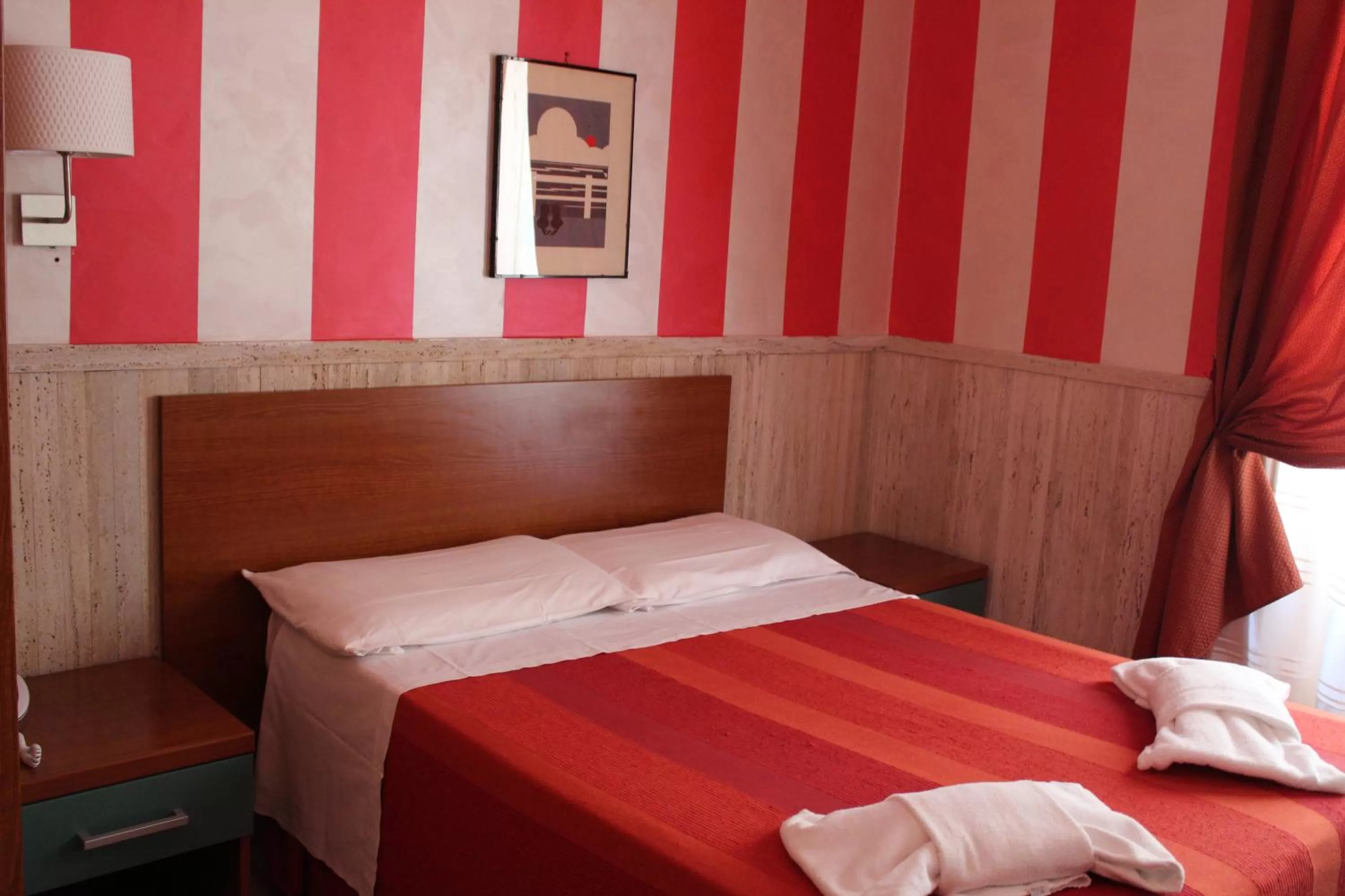 Bed in Hotel Pyramid