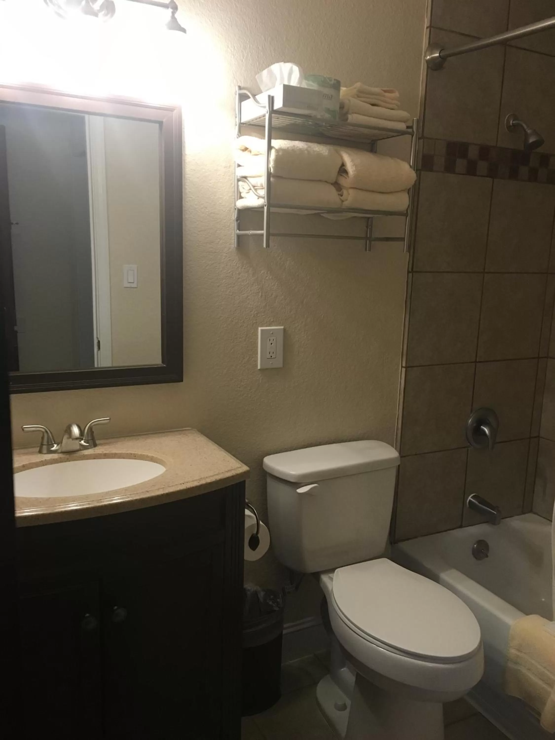 Bathroom in Ramada by Wyndham Elko Hotel at Stockmen's Casino