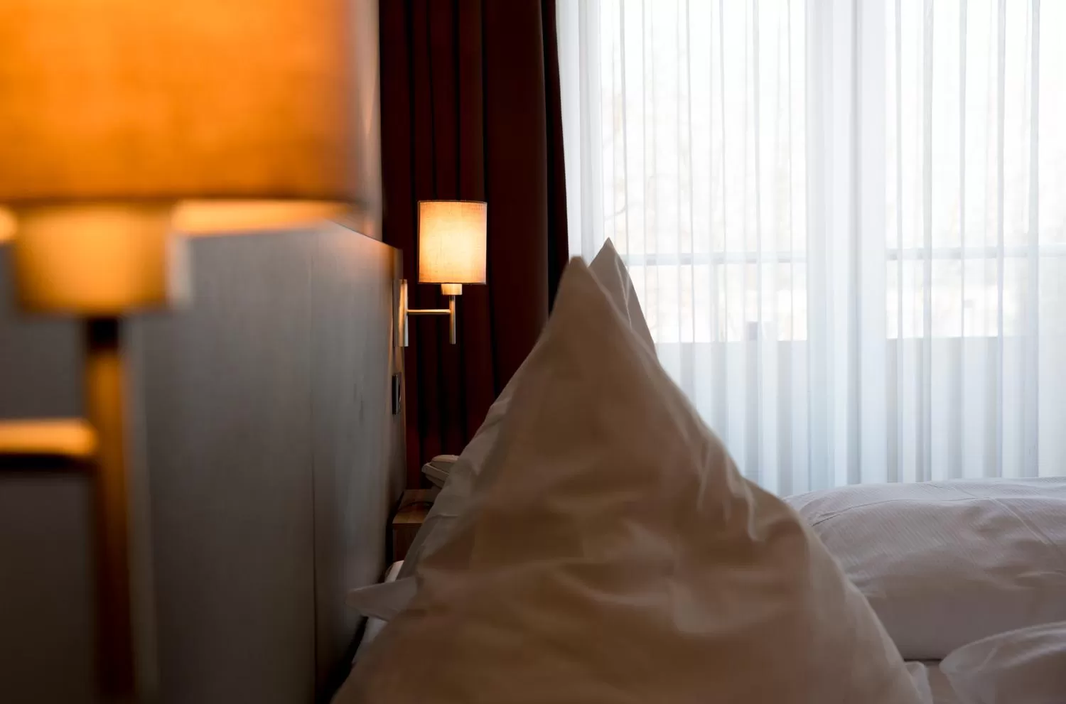 Bedroom, Bed in Hotel Drei Kronen