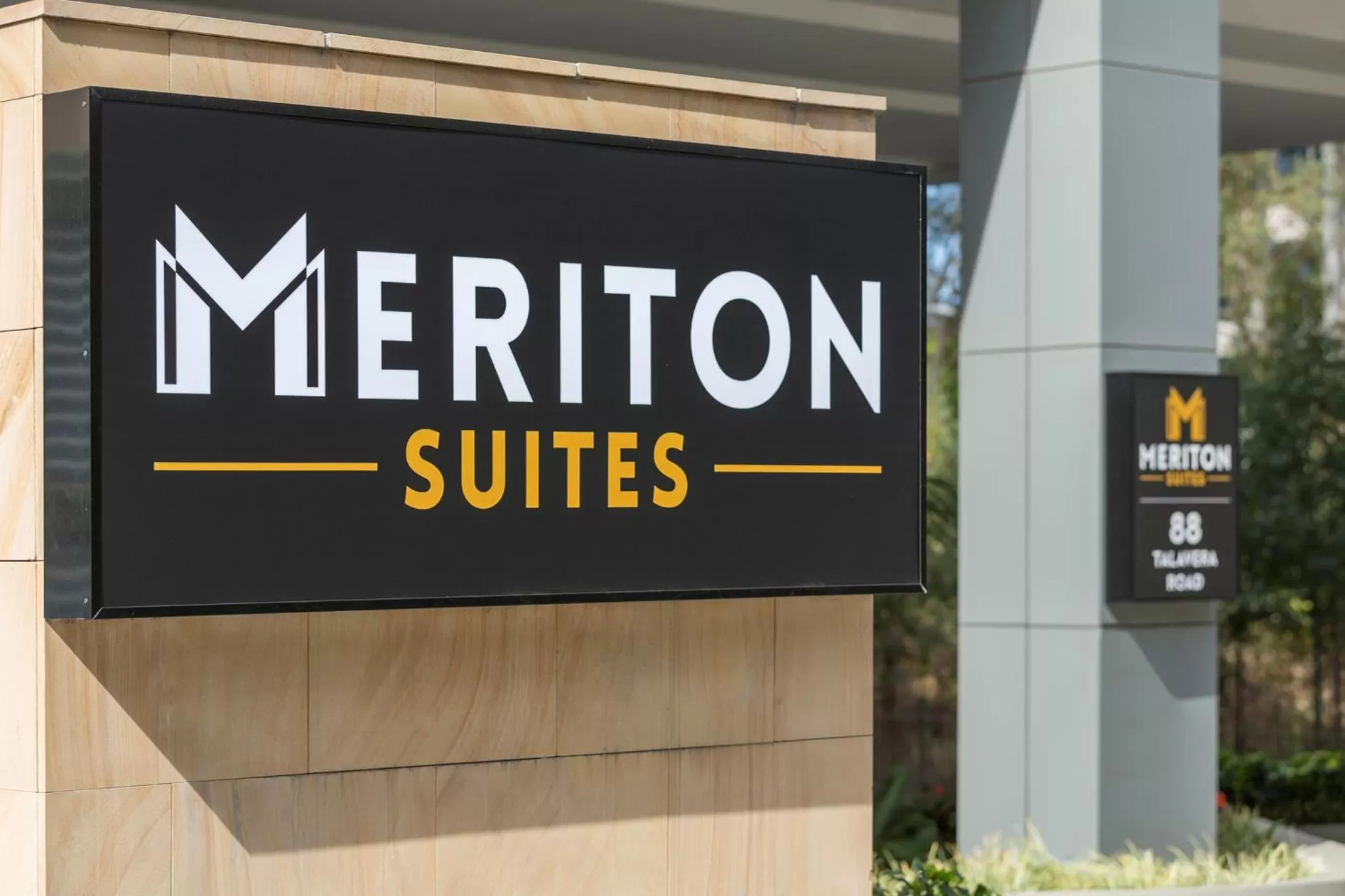 Property building in Meriton Suites North Ryde