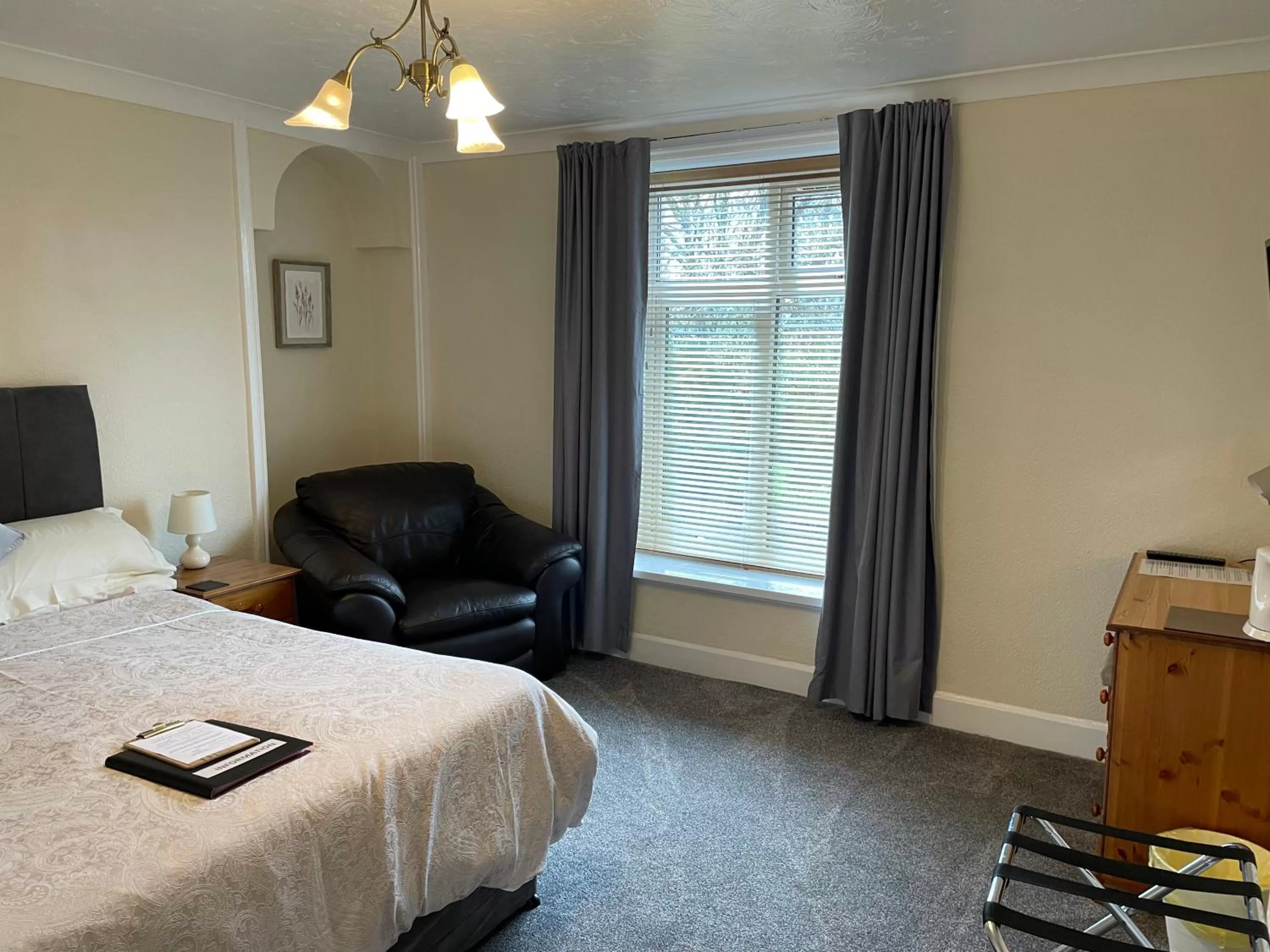 Bed in Bron Menai Guest House