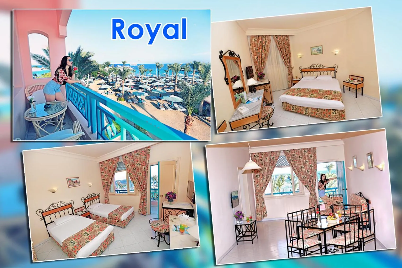 Bed in Le Pacha Resort