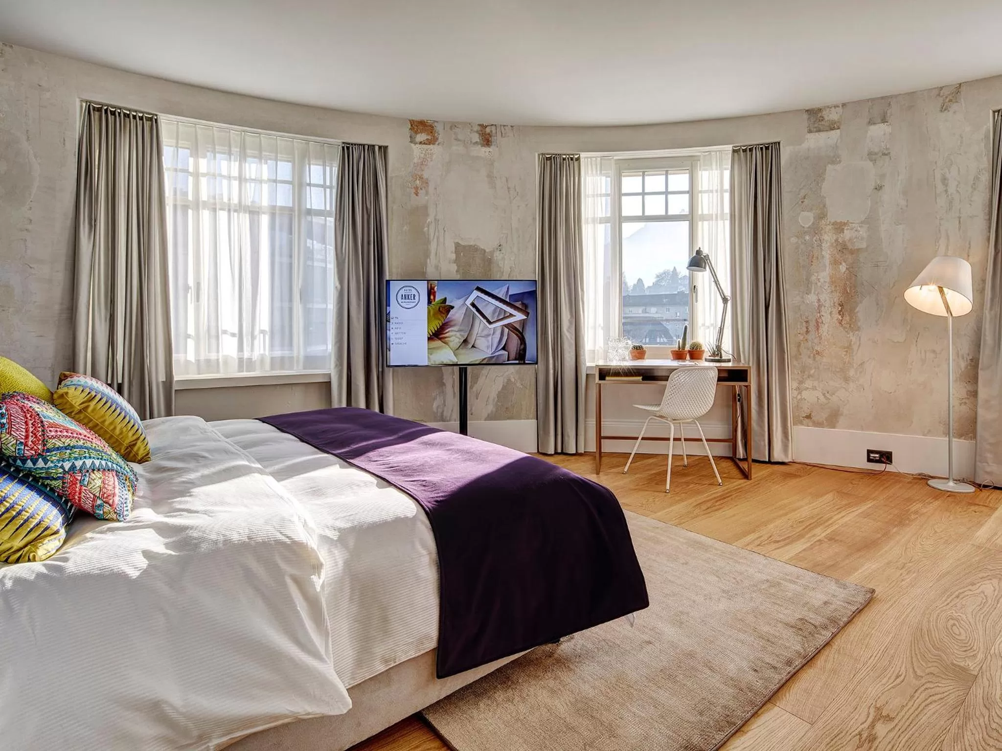 Bedroom, Bed in Boutique Hotel Anker