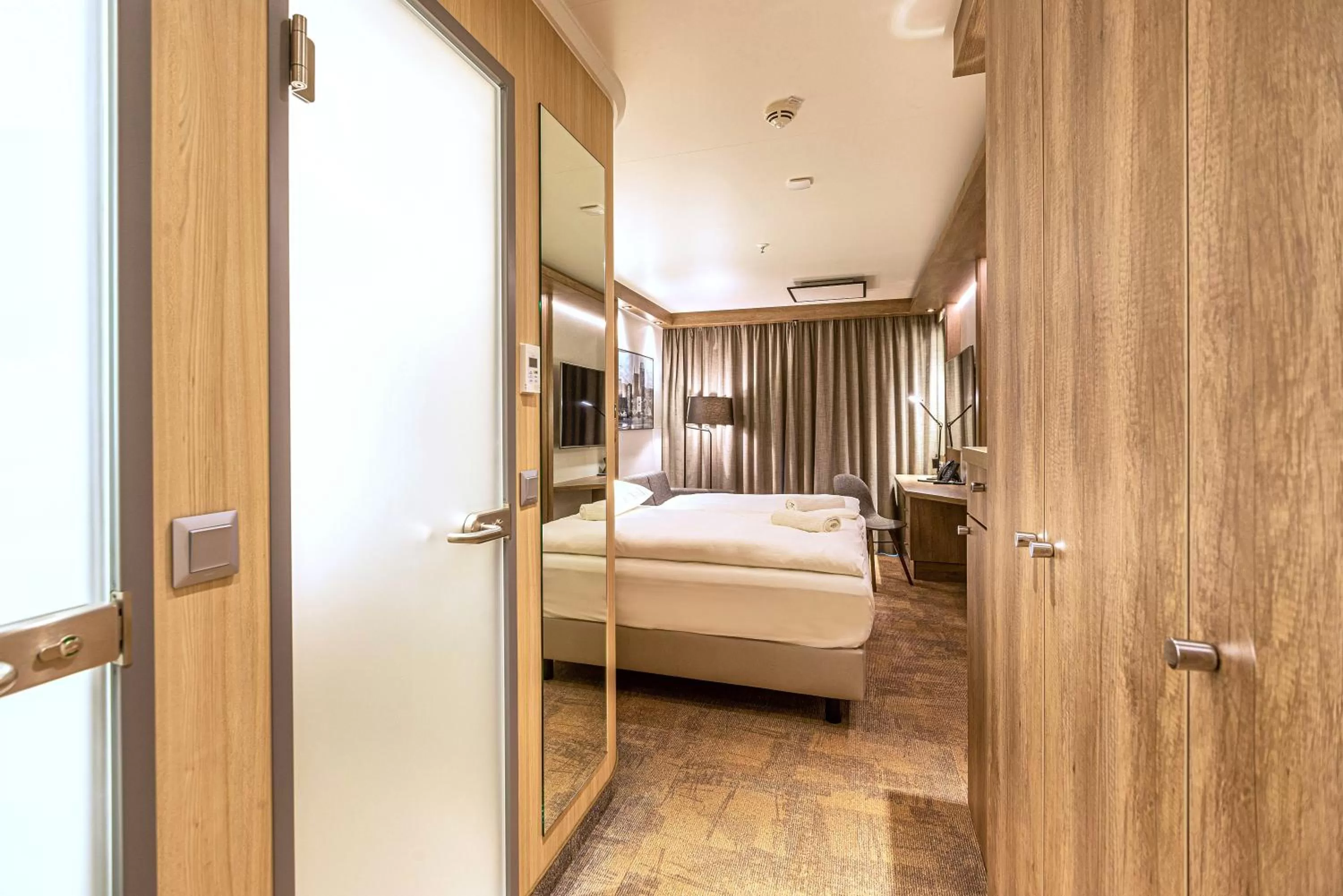 Bed in Park Inn By Radisson Wismar