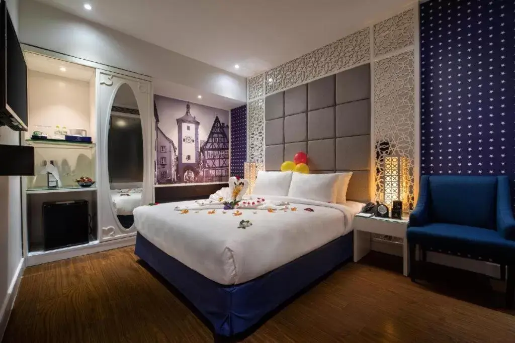 Classic Double Room with City View in Victor Metropolis Hanoi Hotel & Rooftop Bar Classic Double Room with City View in Victor Metropolis Hanoi Hotel & Rooftop Bar