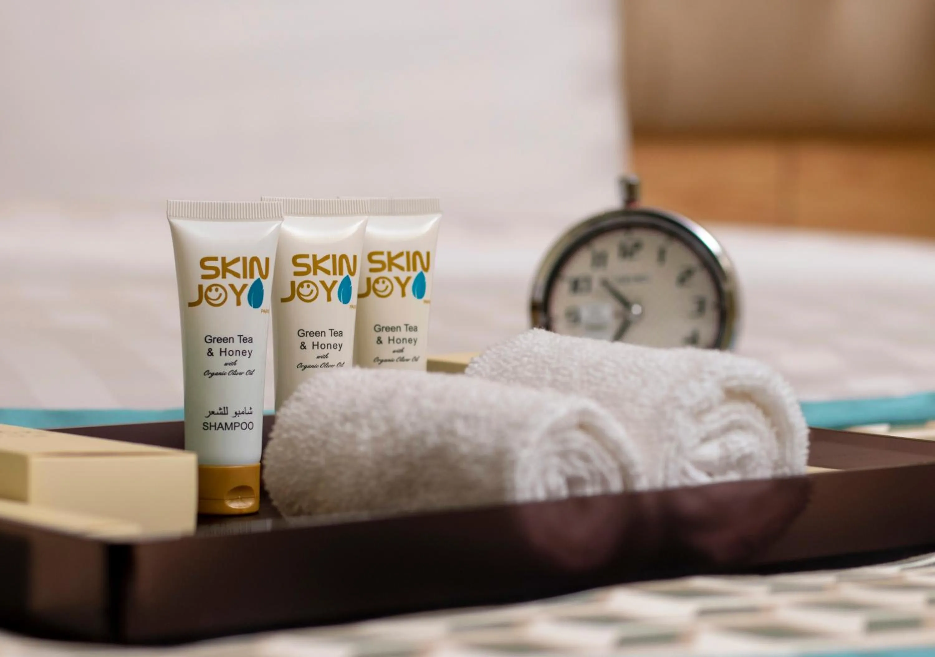 Bed in Jacob's Garden Hotel