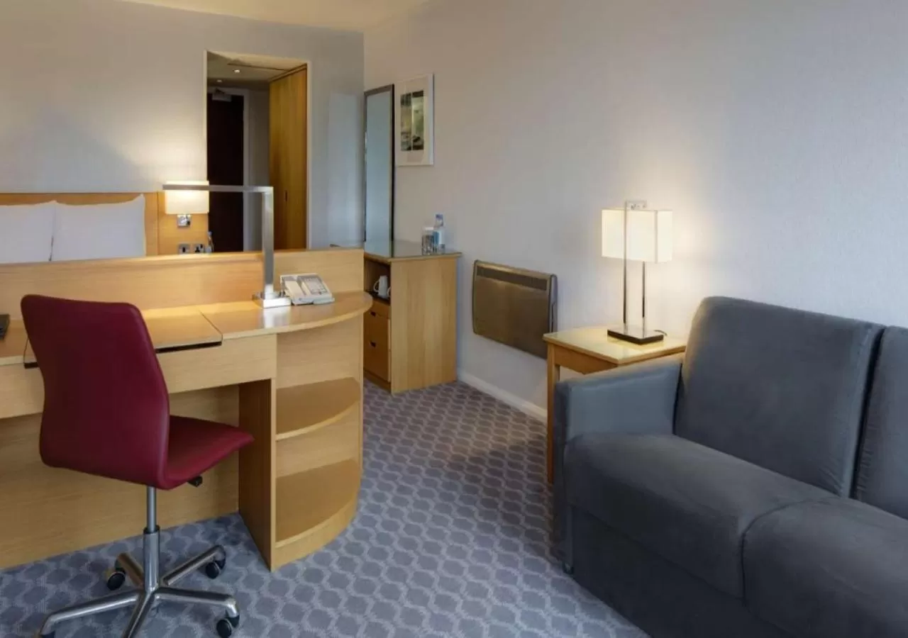 Seating area in Hilton London Watford