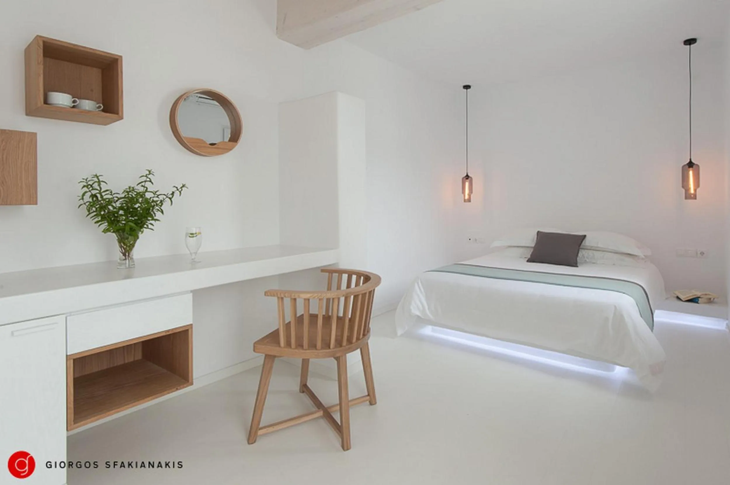 Photo of the whole room, Bed in A Hotel Mykonos