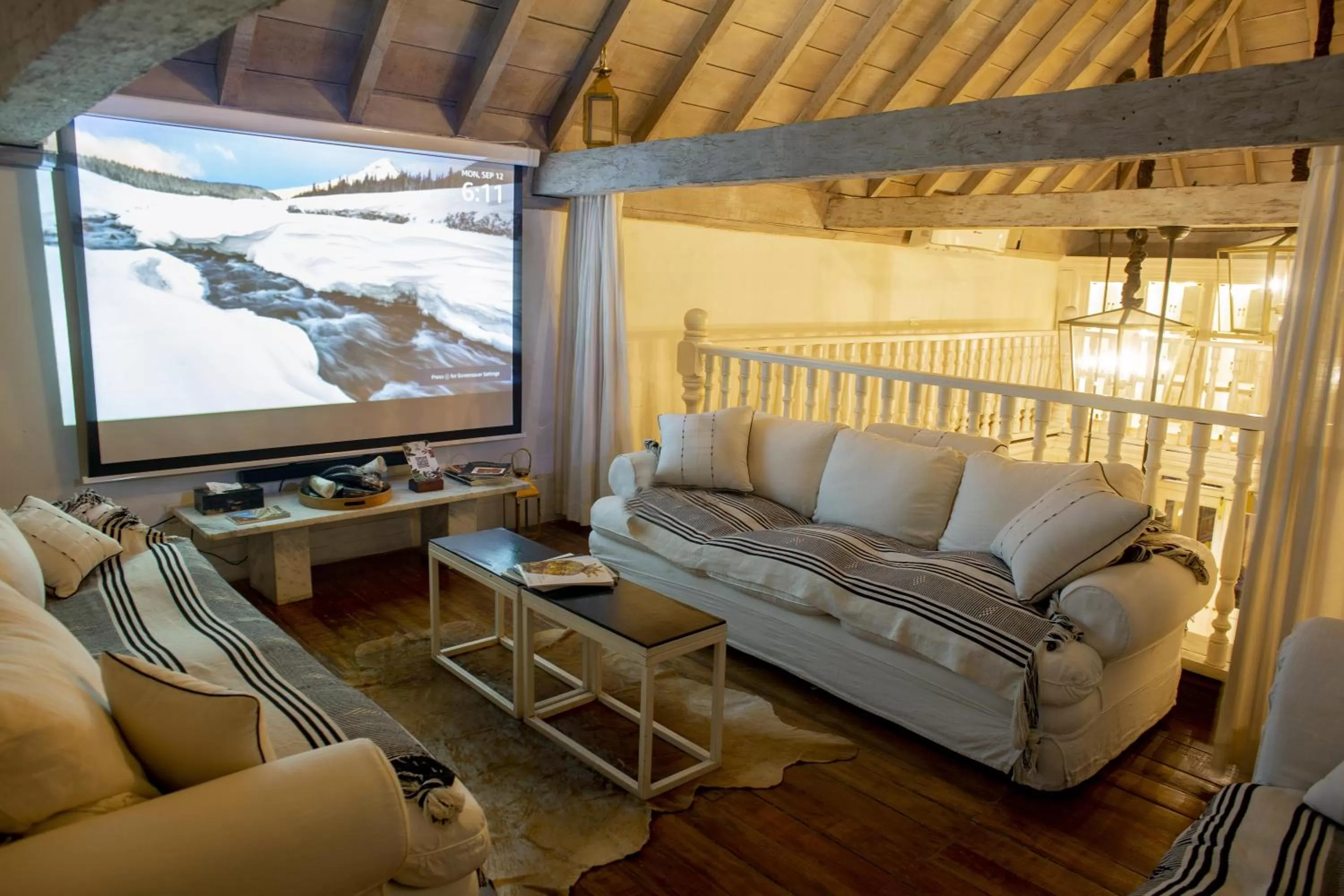 Communal lounge/ TV room in Leones de Alba Hotel Boutique