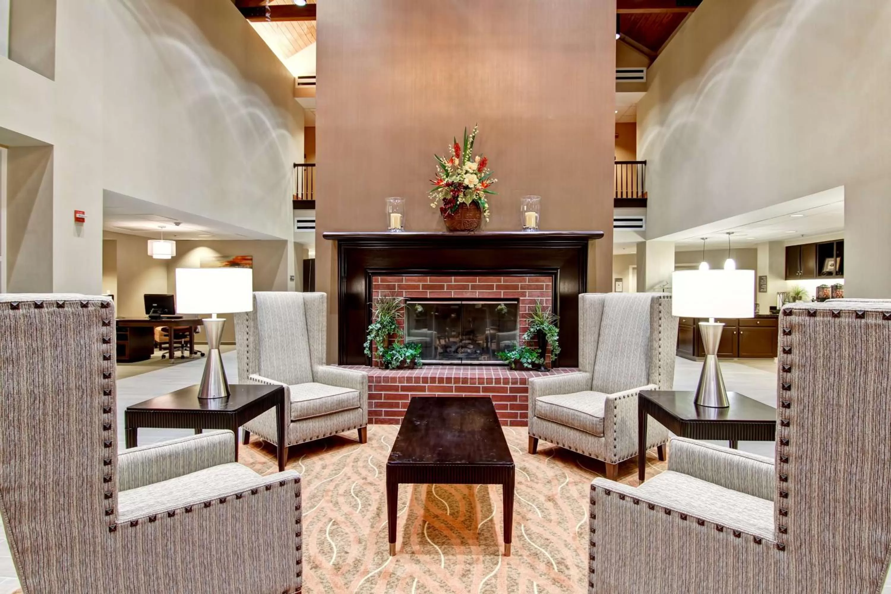 Lobby or reception in Homewood Suites Houston Kingwood Parc Airport Area