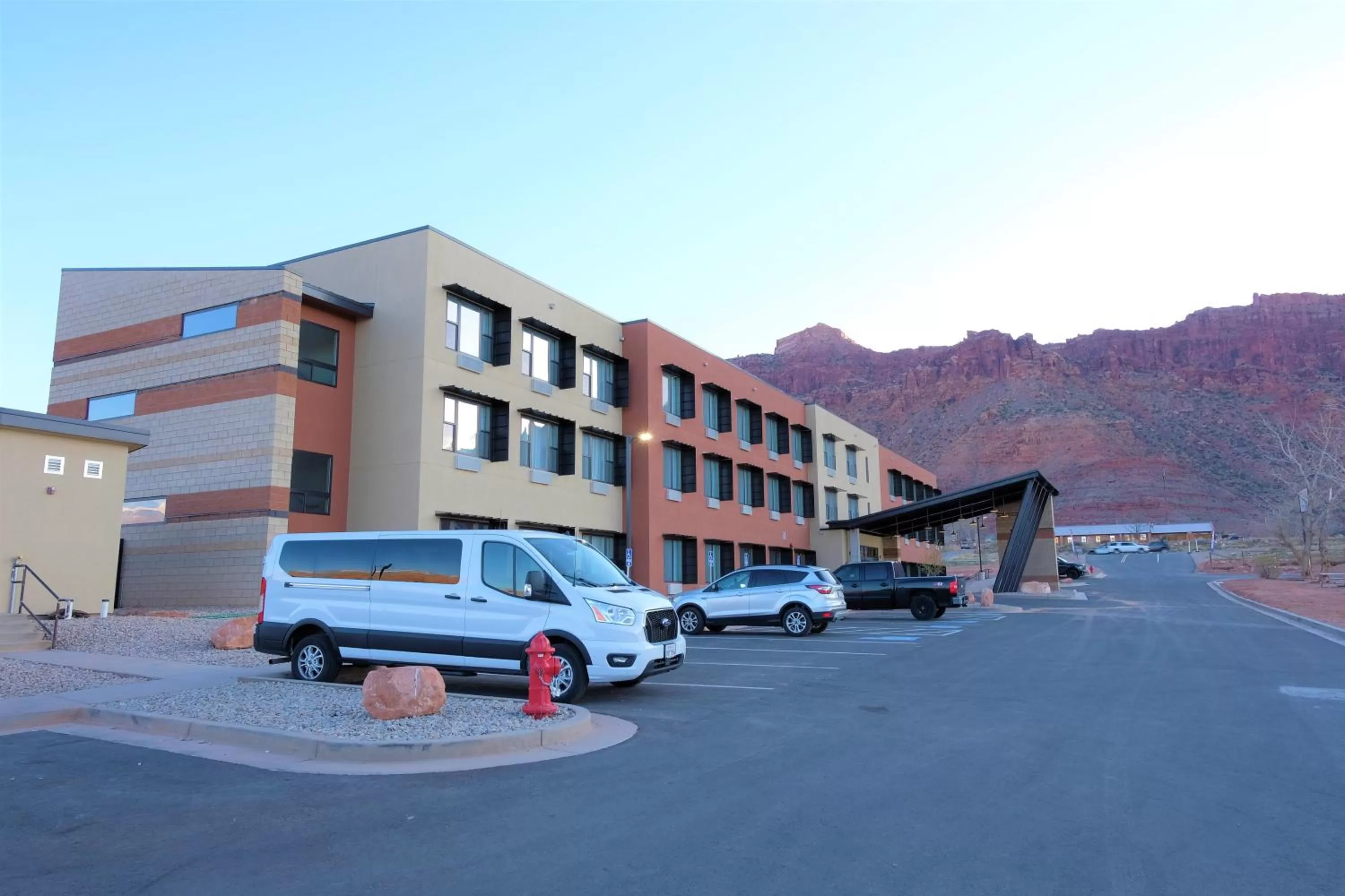 Property building in Scenic View Inn & Suites Moab