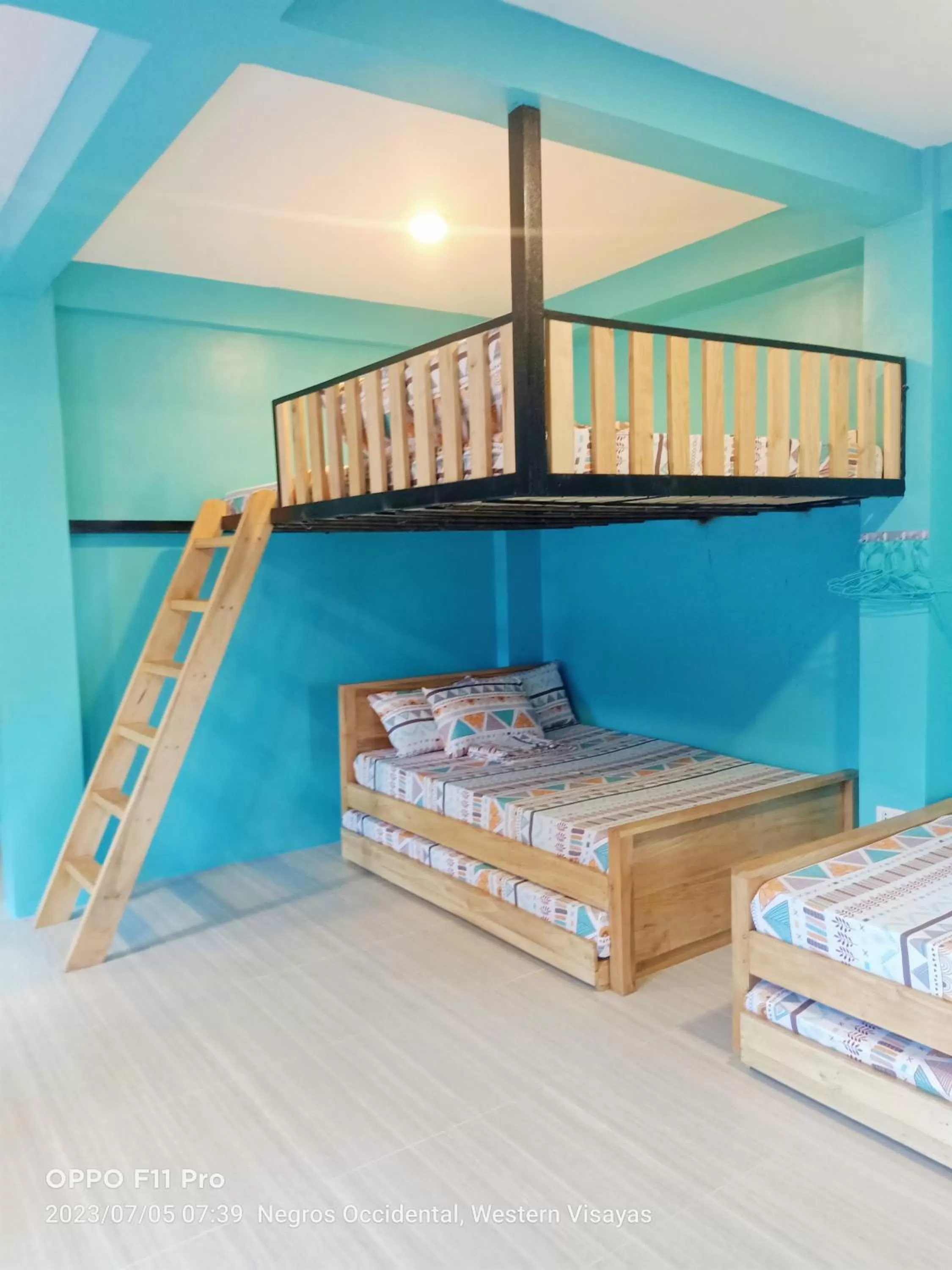 Bed in SmallFry's Beach Resort