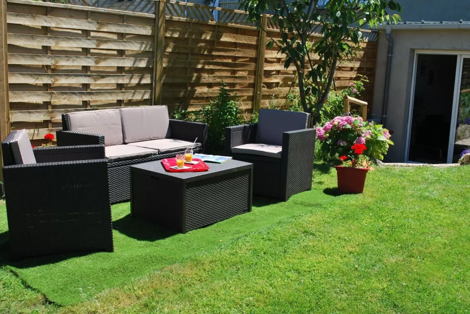 Garden in La Saint Martinoise