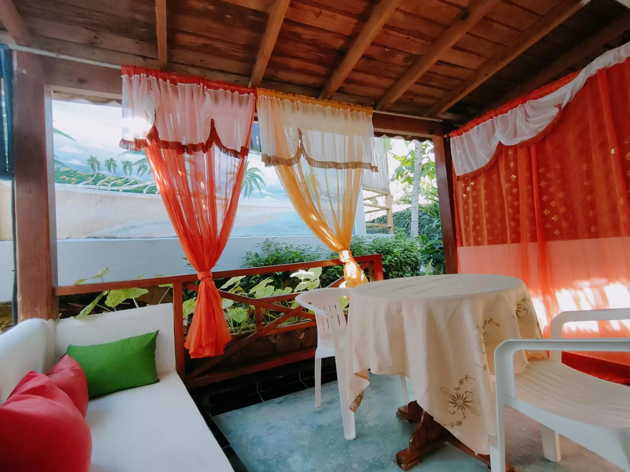 Garden view in House Jardin Del Caribe