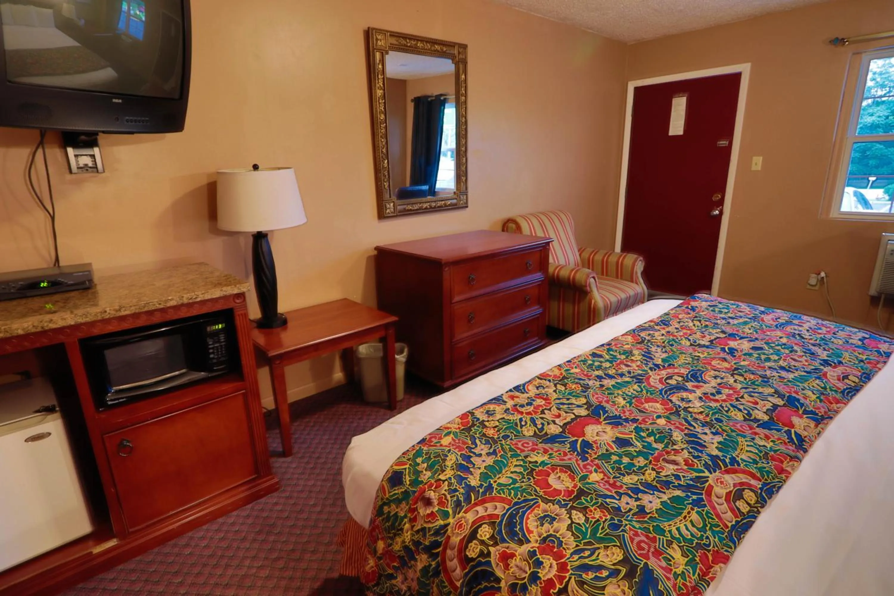 Bed in Red Carpet Inn Berlin