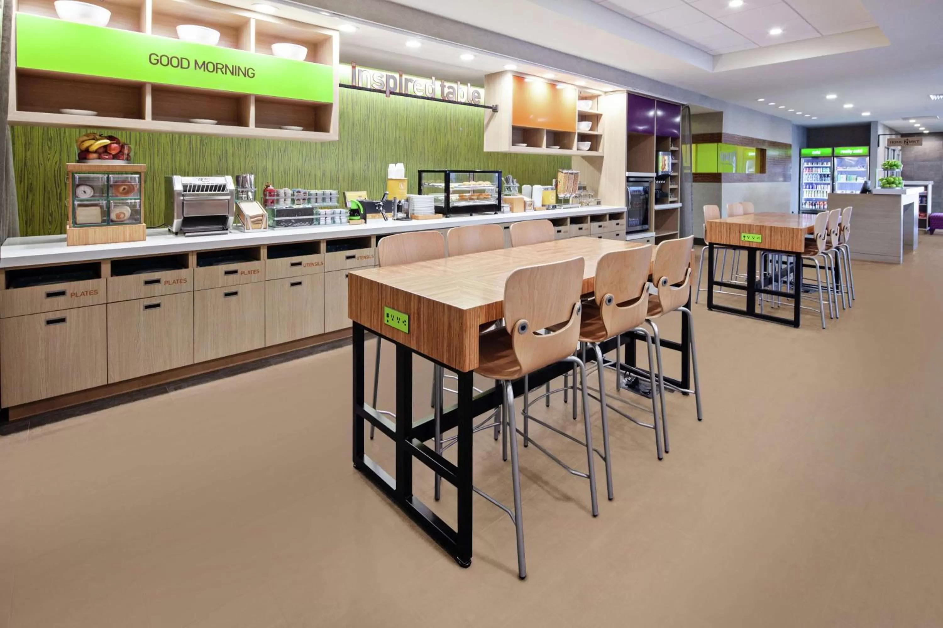 Breakfast in Home2 Suites By Hilton Alameda Oakland Airport