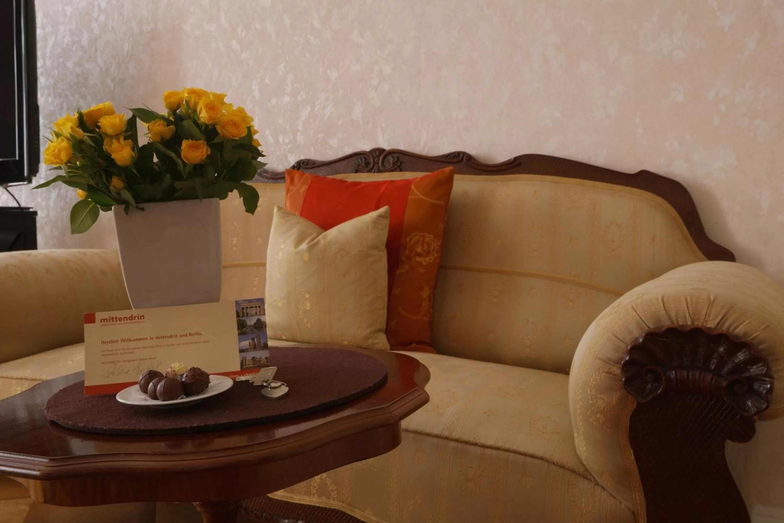 Decorative detail in Boutique Hotel Mittendrin Berlin