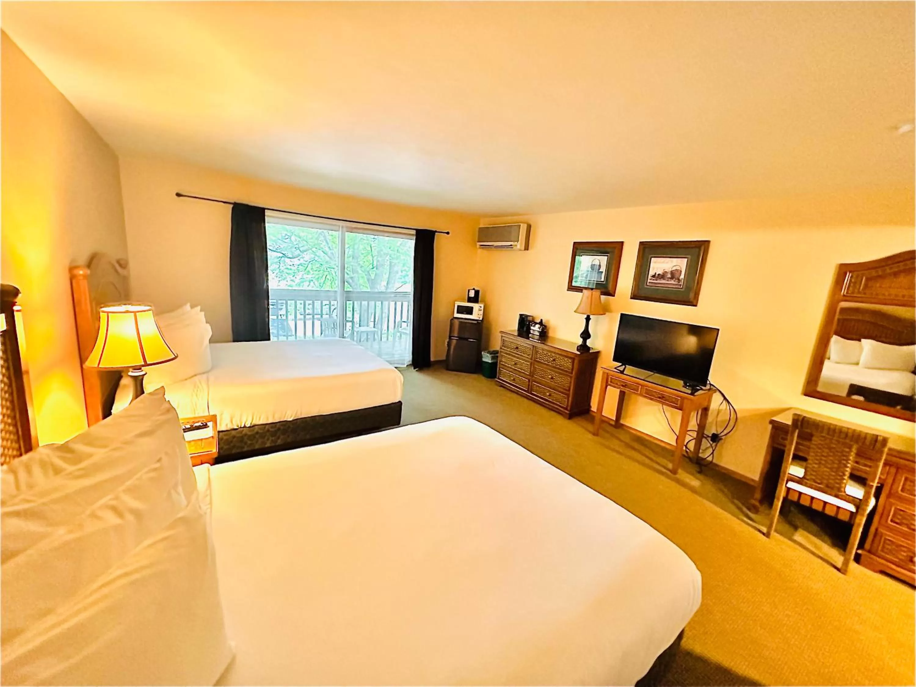 Bedroom, Bed in The Lodge at Leathem Smith