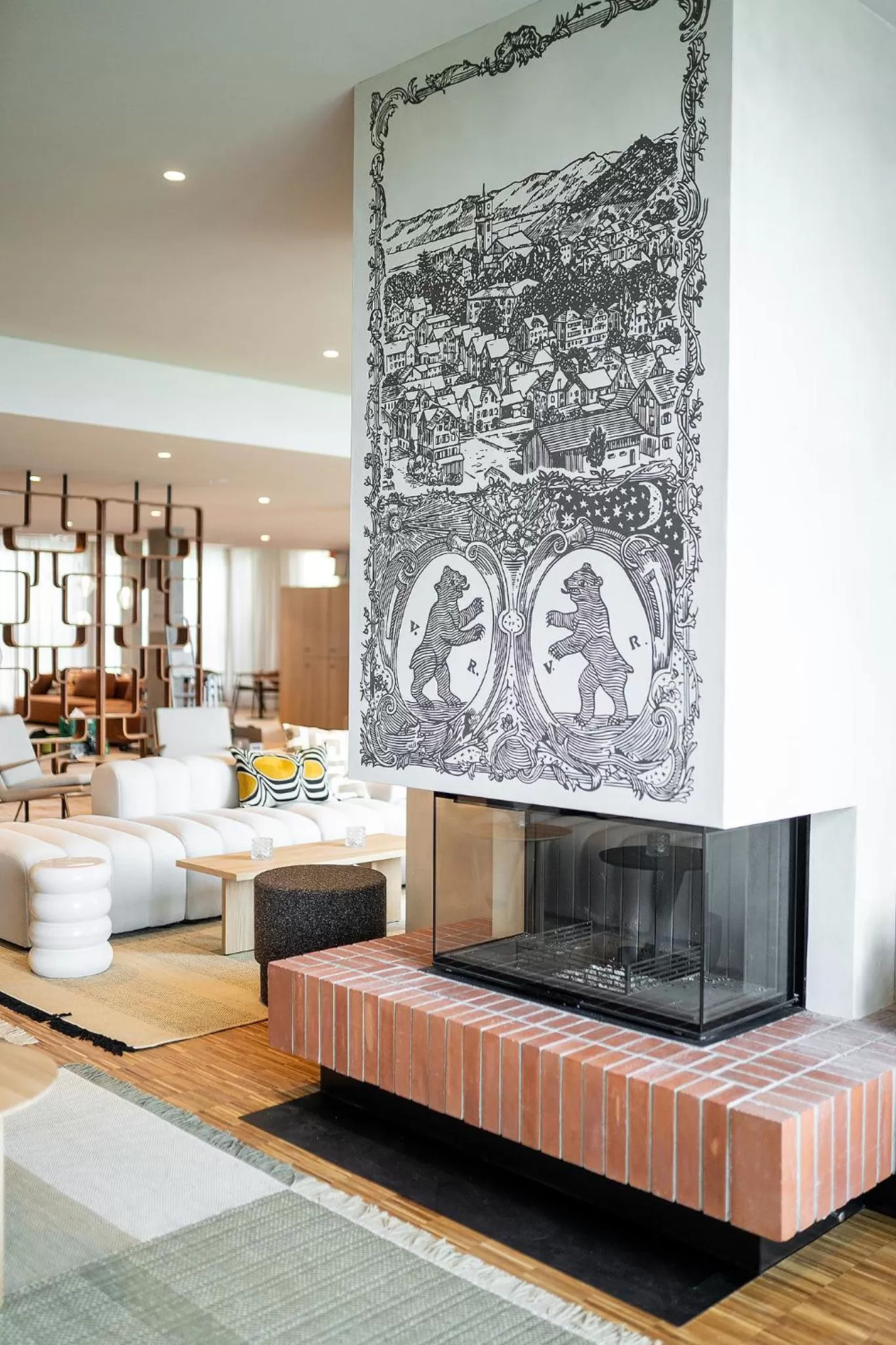 Lobby or reception, Bed in Hotel Heiden - Wellness am Bodensee