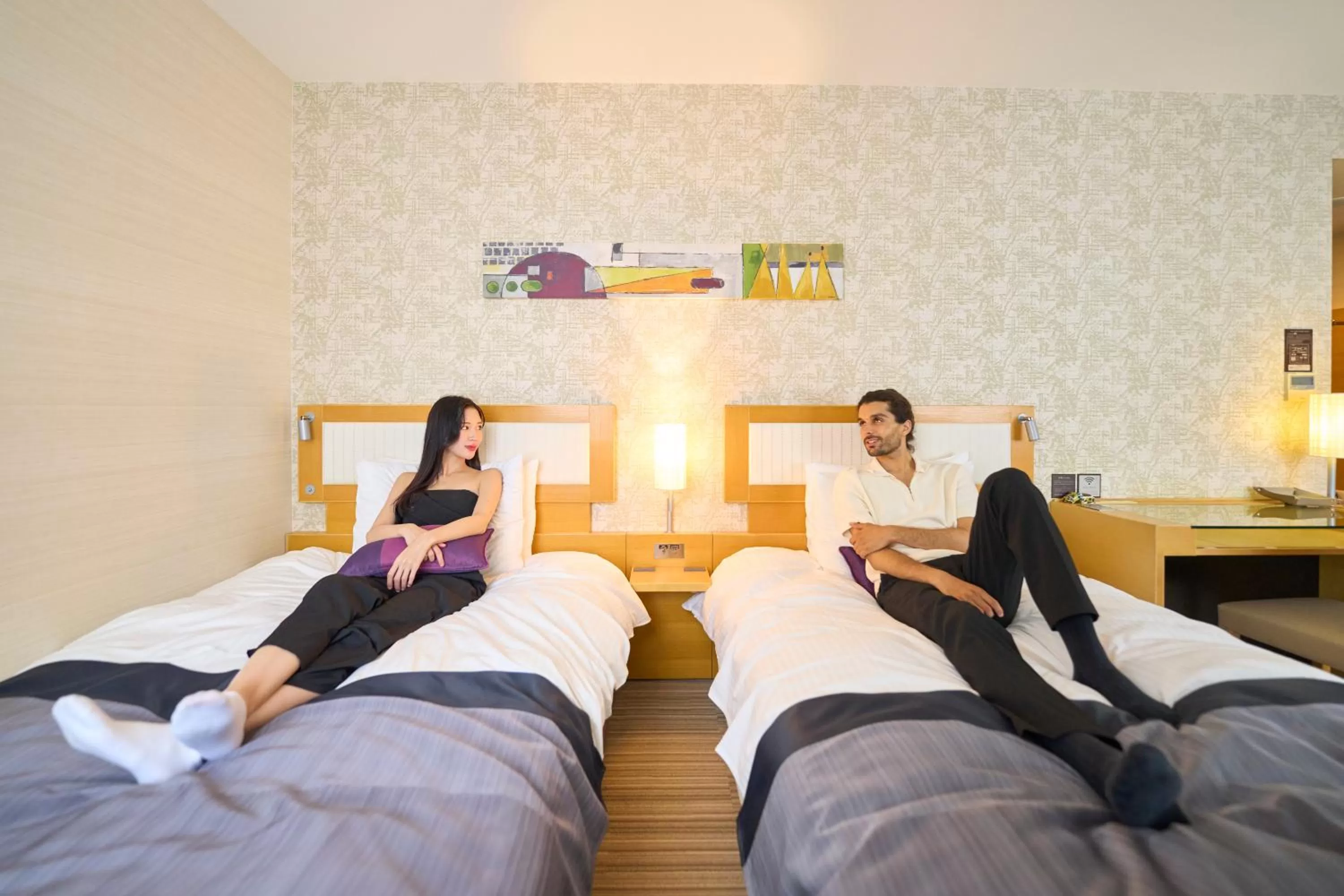 Photo of the whole room, Bed in Hotel Resol Trinity Kanazawa