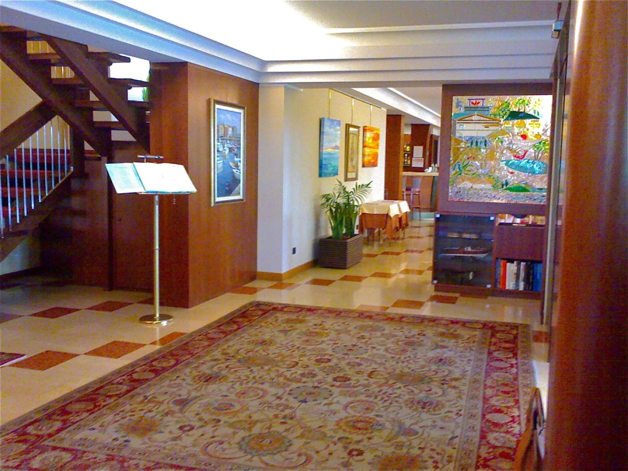 Lobby or reception in Parc Hotel Casa Mia