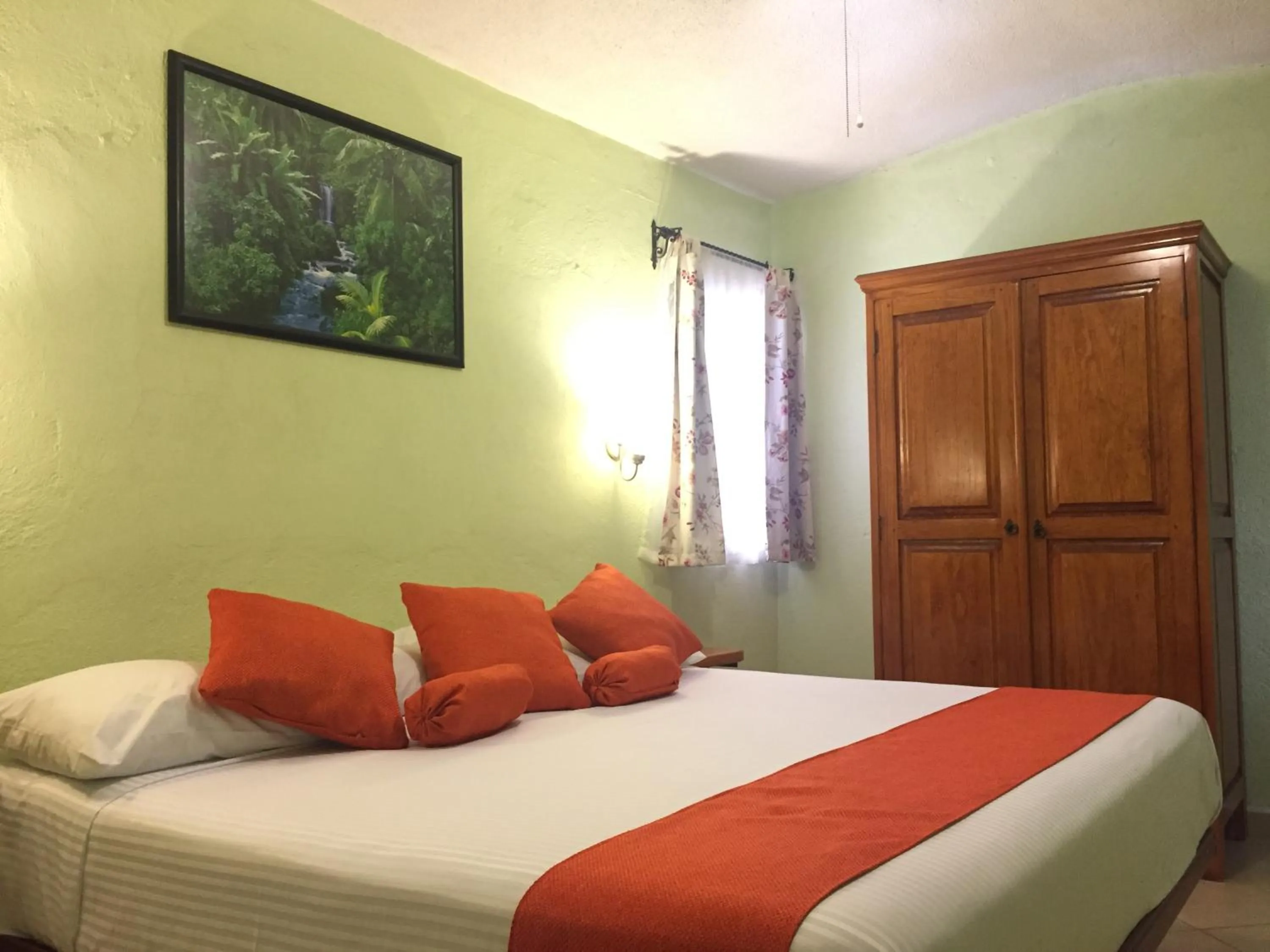 Bed in Hotel RV Park San Ramón