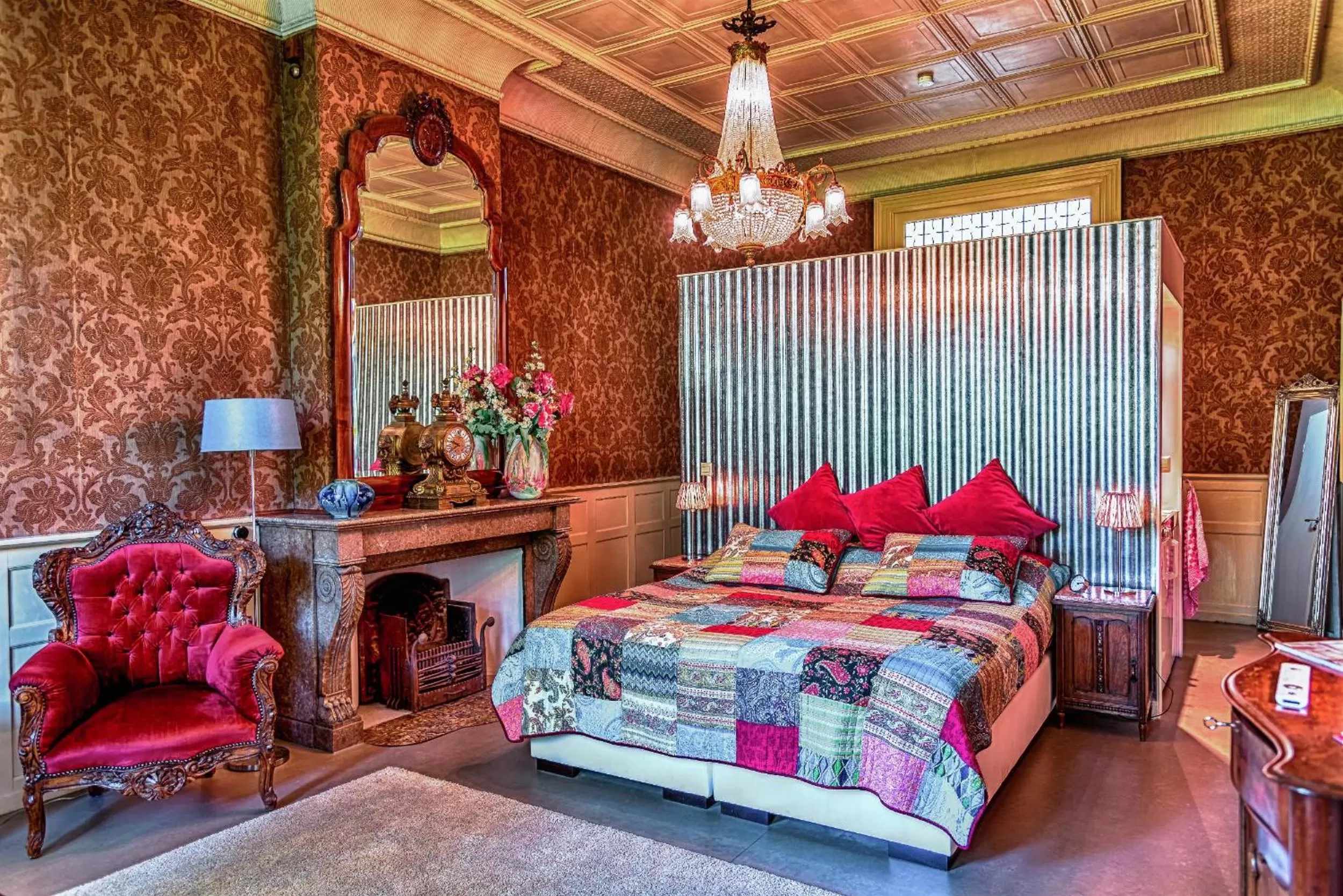 Decorative detail in B&B Het Hart van Haarlem