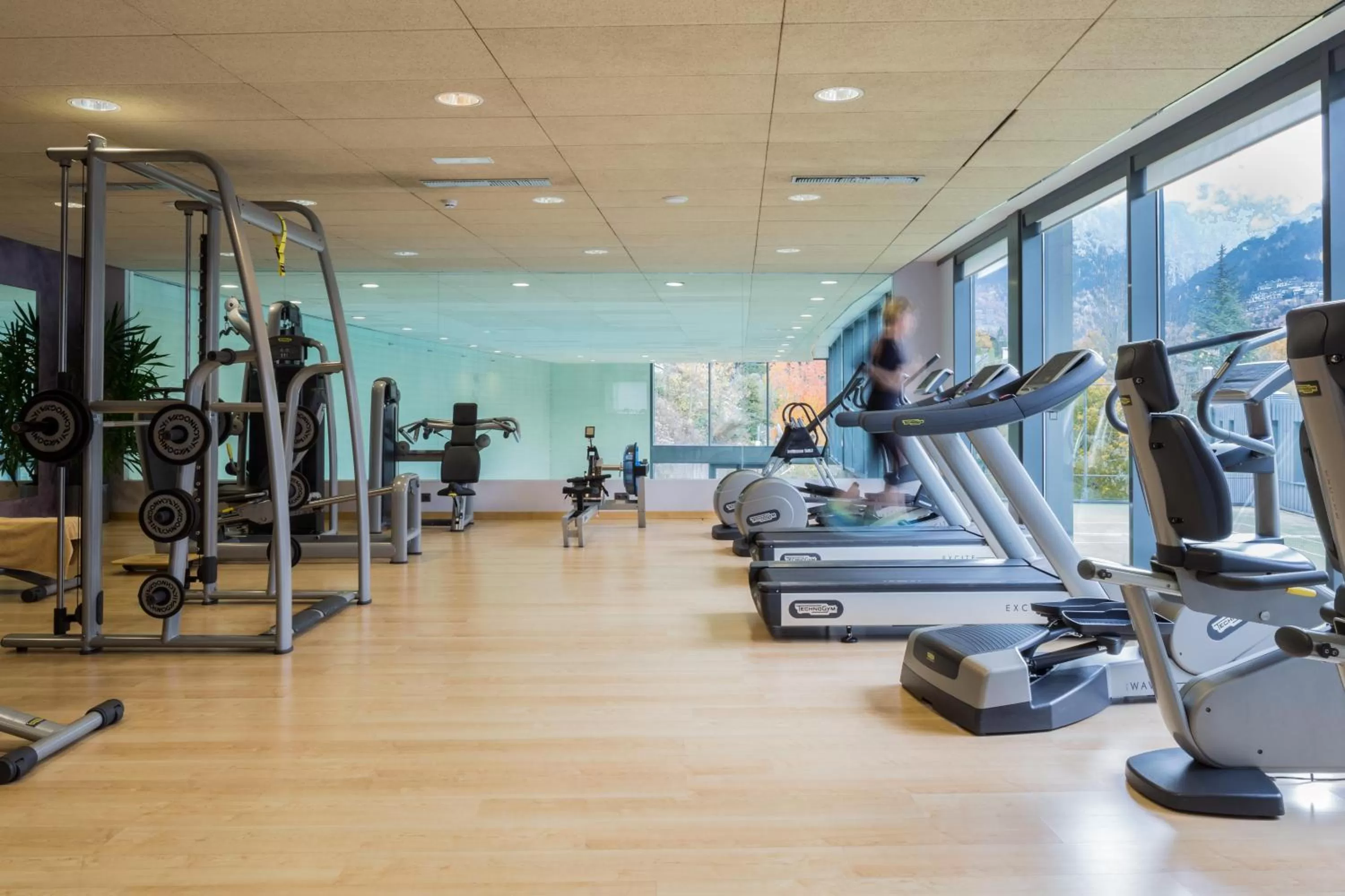 Fitness centre/facilities in Andorra Park Hotel