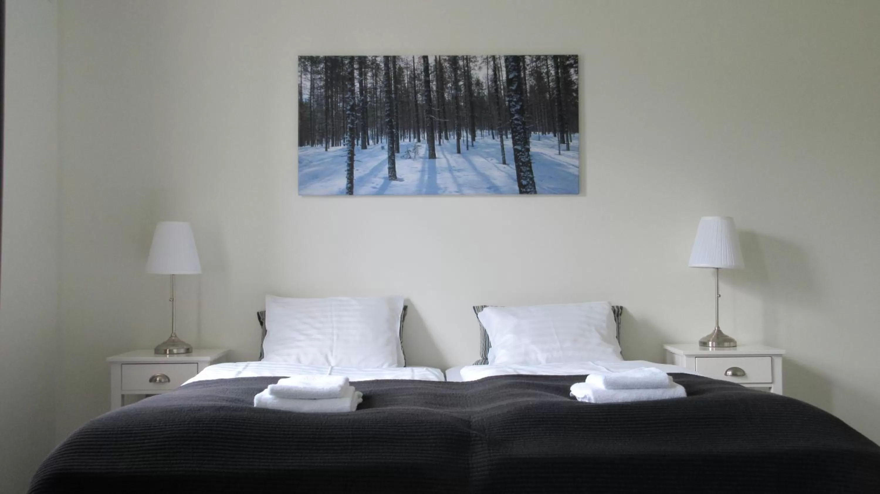 Bed in Hedenstugan B&B Hotel