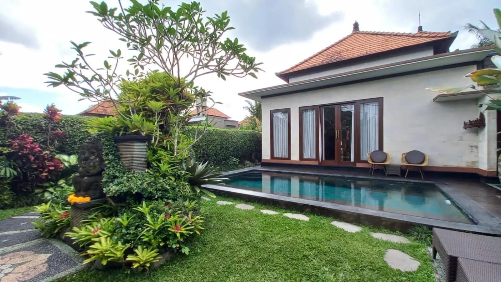 Pool view in Ubud Paradise Villa