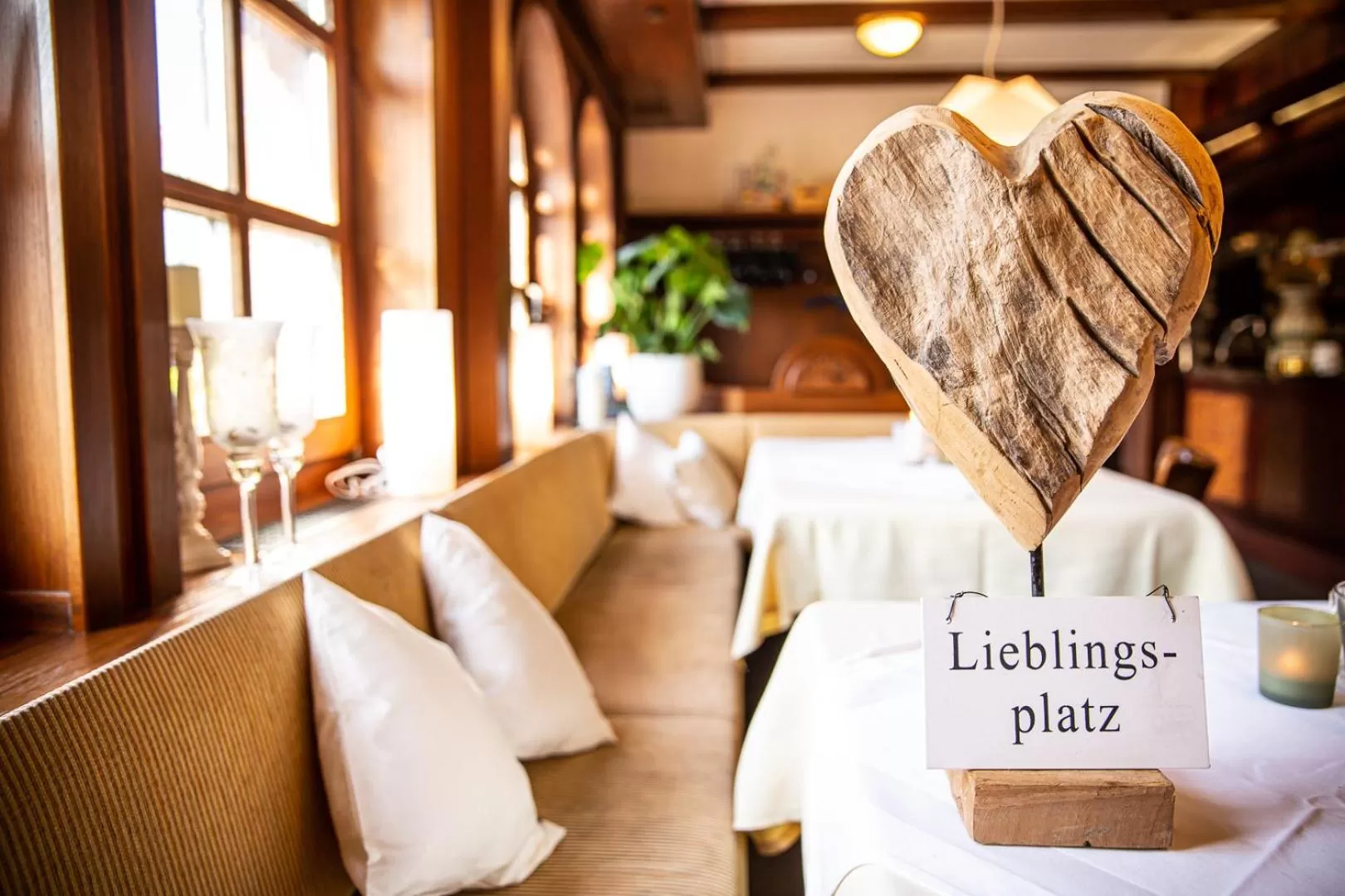 Restaurant/places to eat in Hotel Spessartstuben