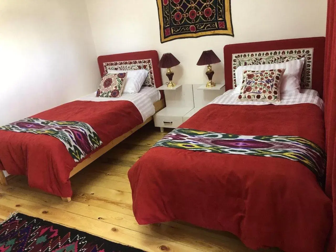 Twin Room with Bathroom in Guest House Marokand Twin Room with Bathroom in Guest House Marokand
