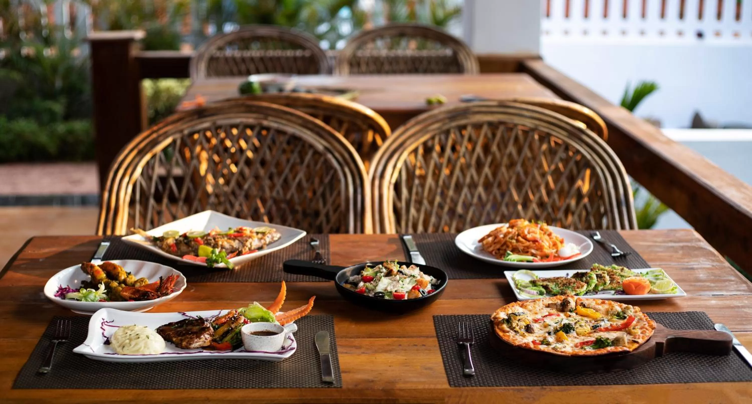 Restaurant/places to eat in Wild Berry Resort Agonda