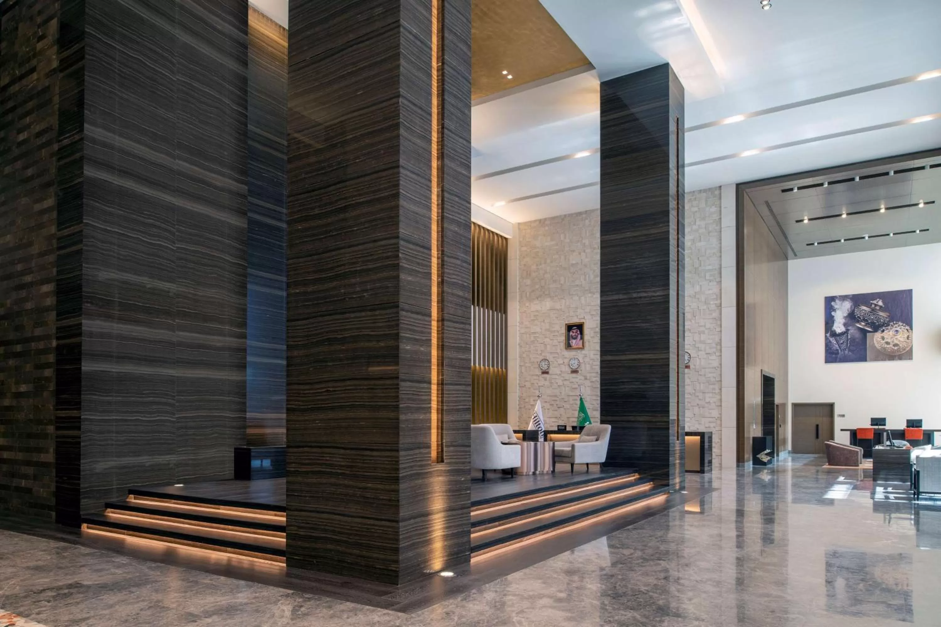 Lobby or reception in DoubleTree Suites by Hilton - Riyadh Financial District
