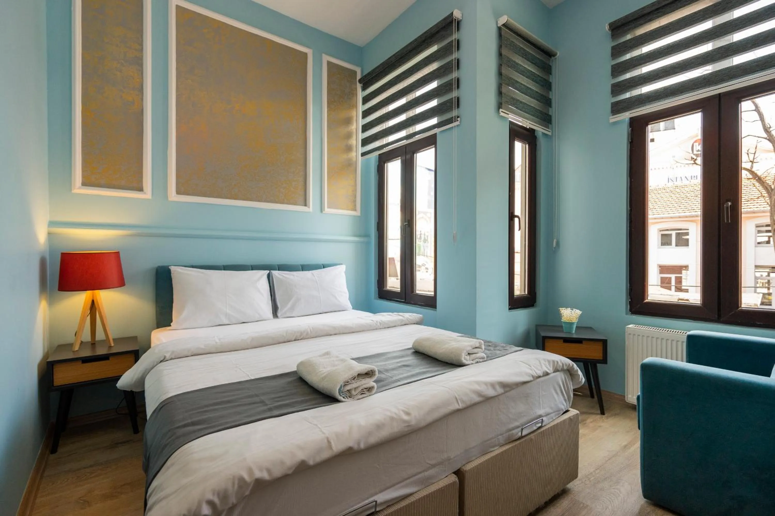 Bedroom, Bed in Taksim Alya Suites