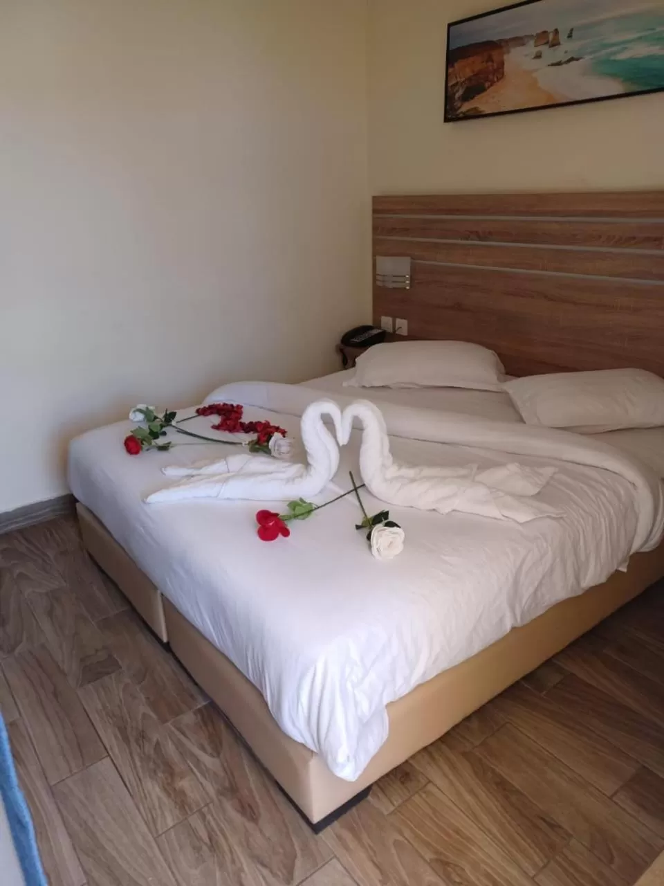 Bedroom, Bed in La Riva Hotel