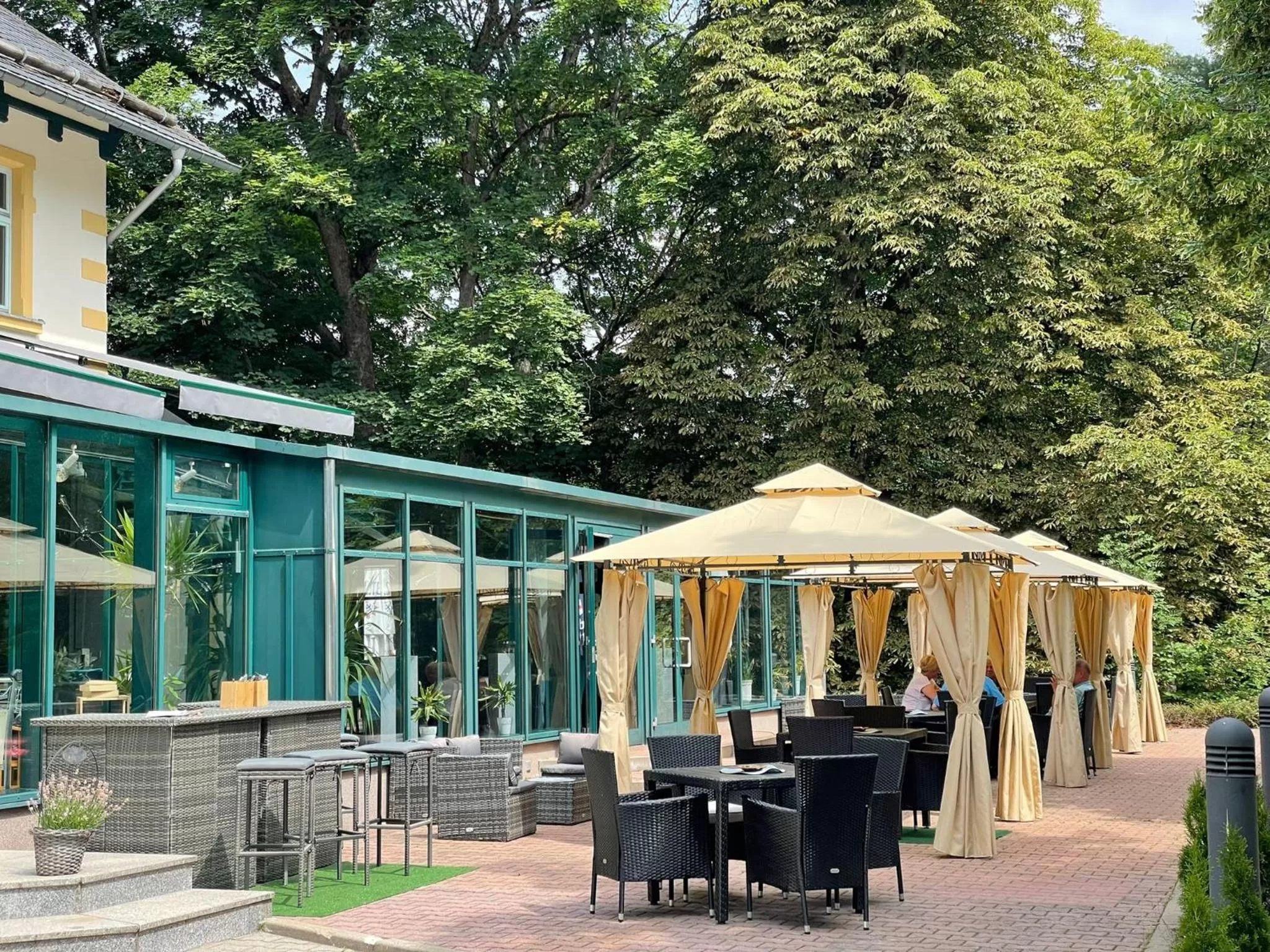 Garden in Parkhotel Waldschlösschen