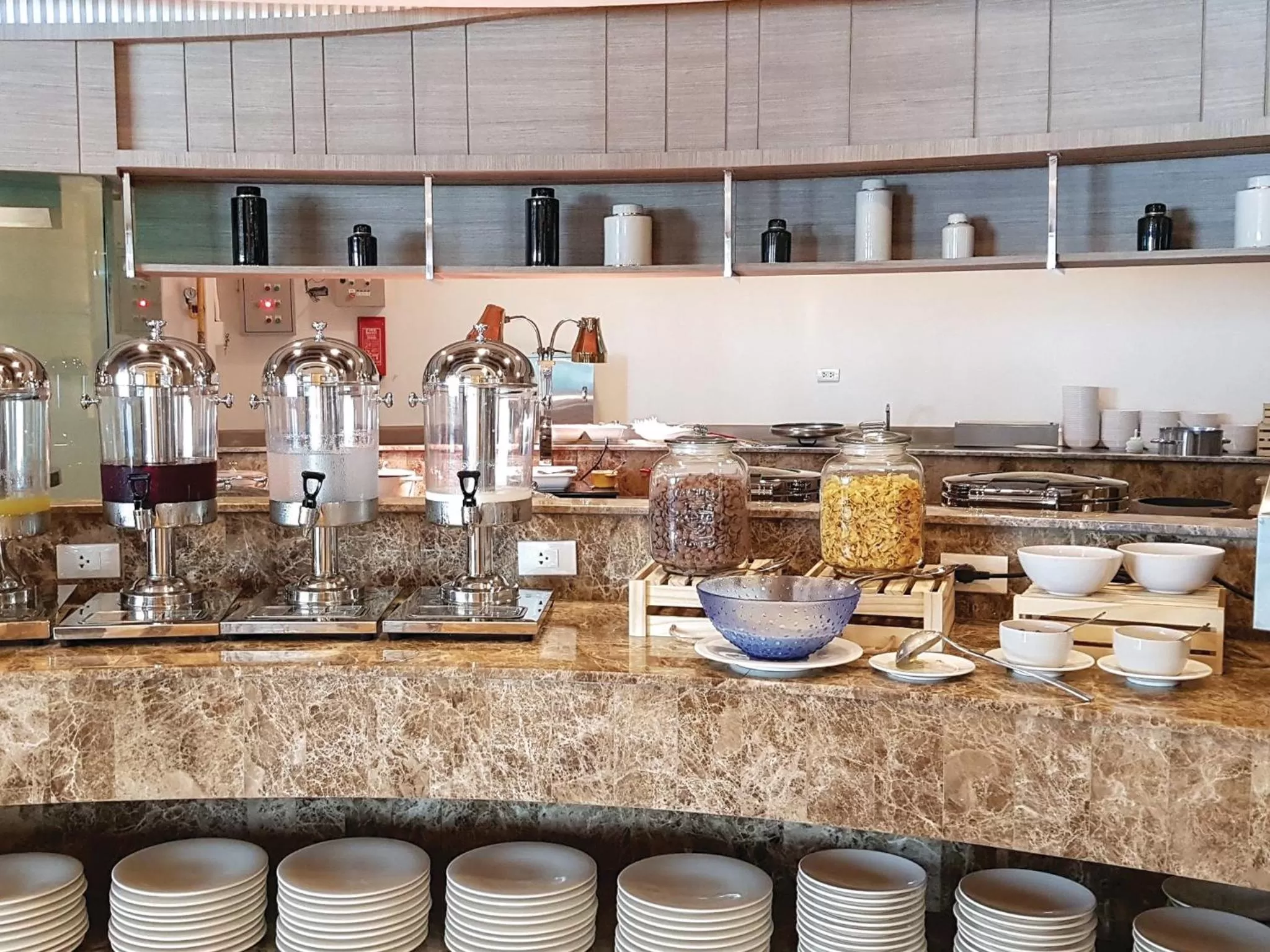 Buffet breakfast in Solitaire Bangkok Sukhumvit 11