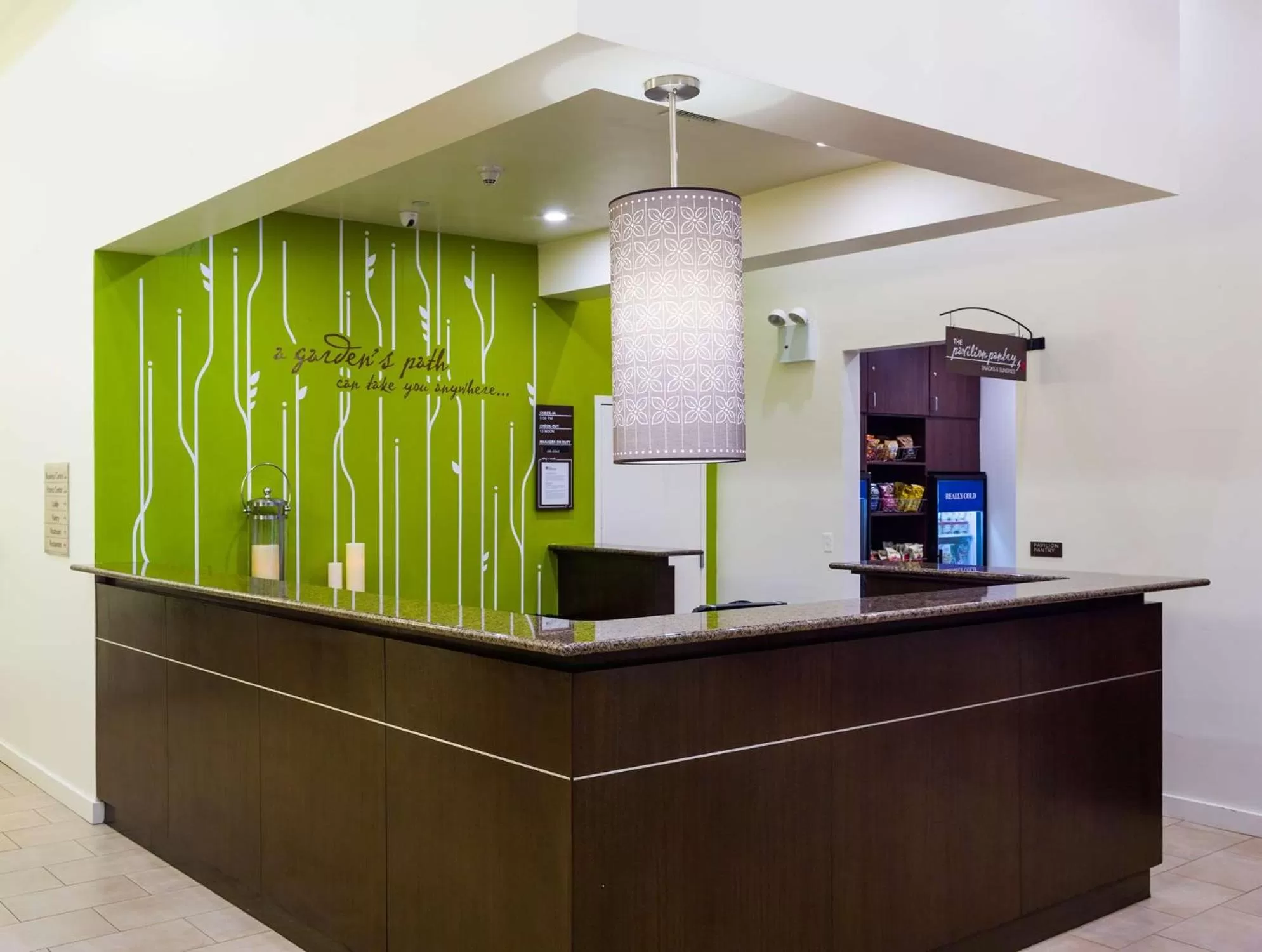 Lobby or reception in Hilton Garden Inn New York/Tribeca