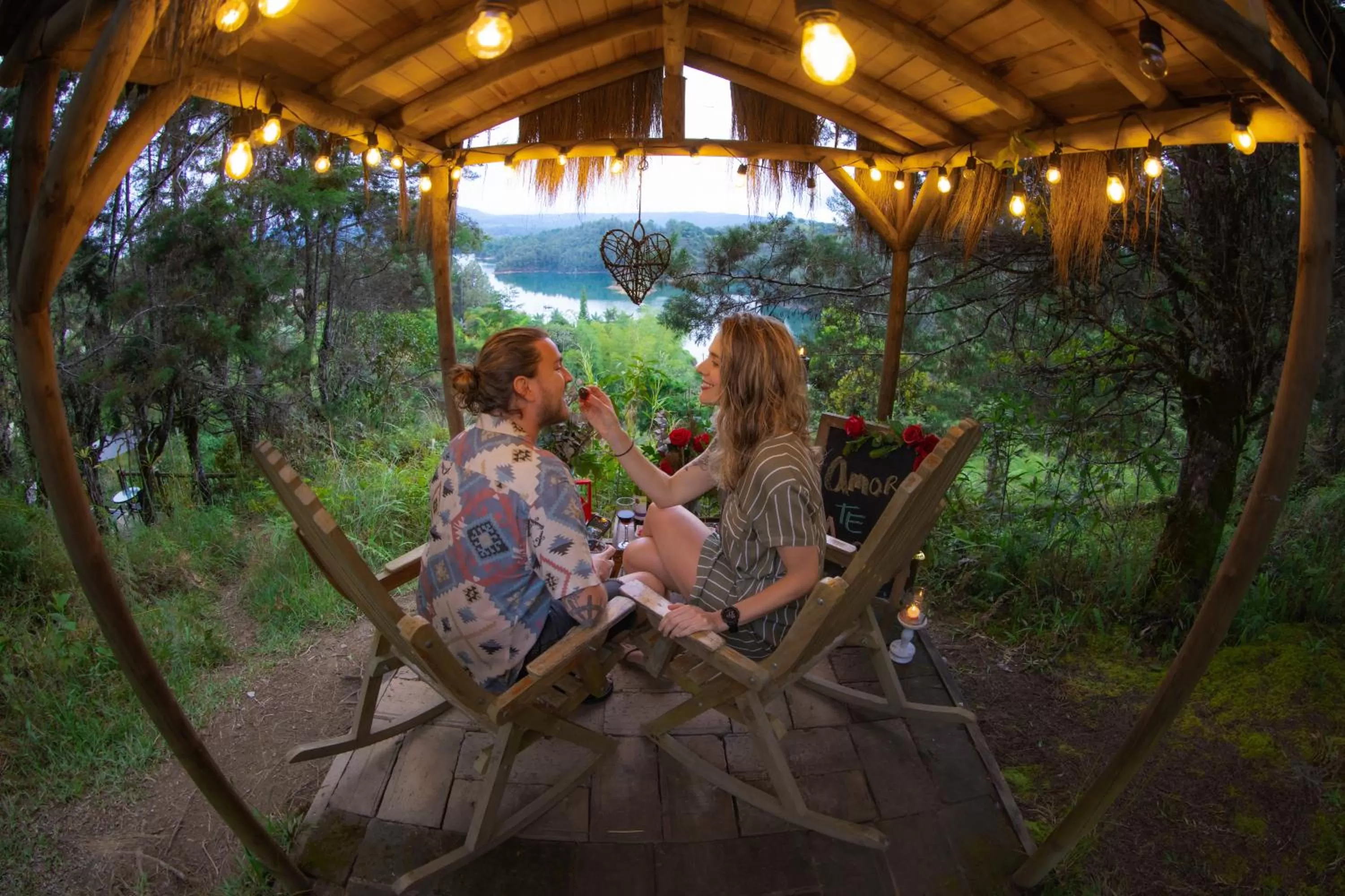 Balcony/Terrace in Levit Glamping - Hotel Guatapé Peñol
