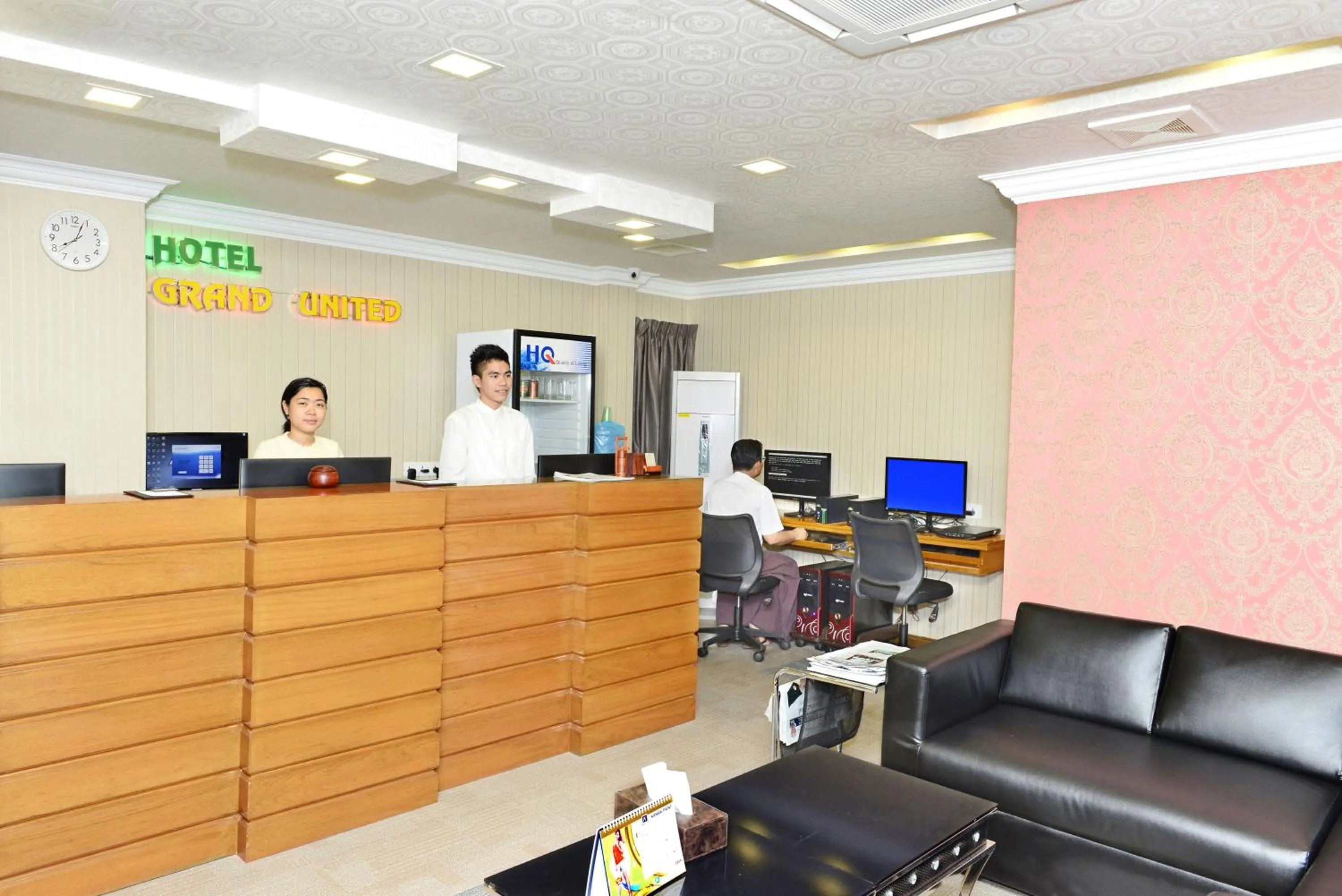 Lobby or reception in Hotel Grand United - 21st Downtown