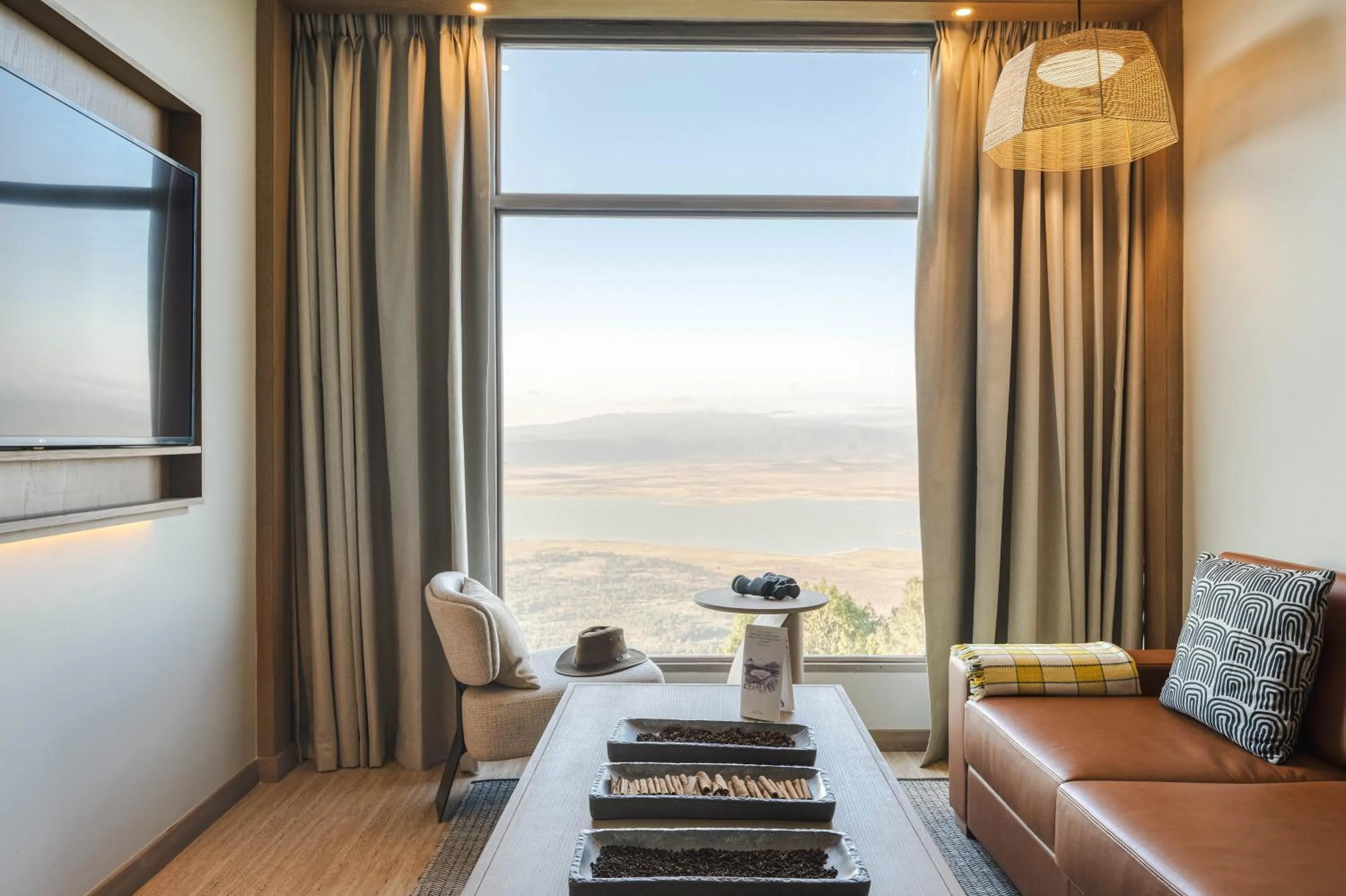 Living room in Ngorongoro Lodge member of Melia Collection - The Leading Hotels of the World