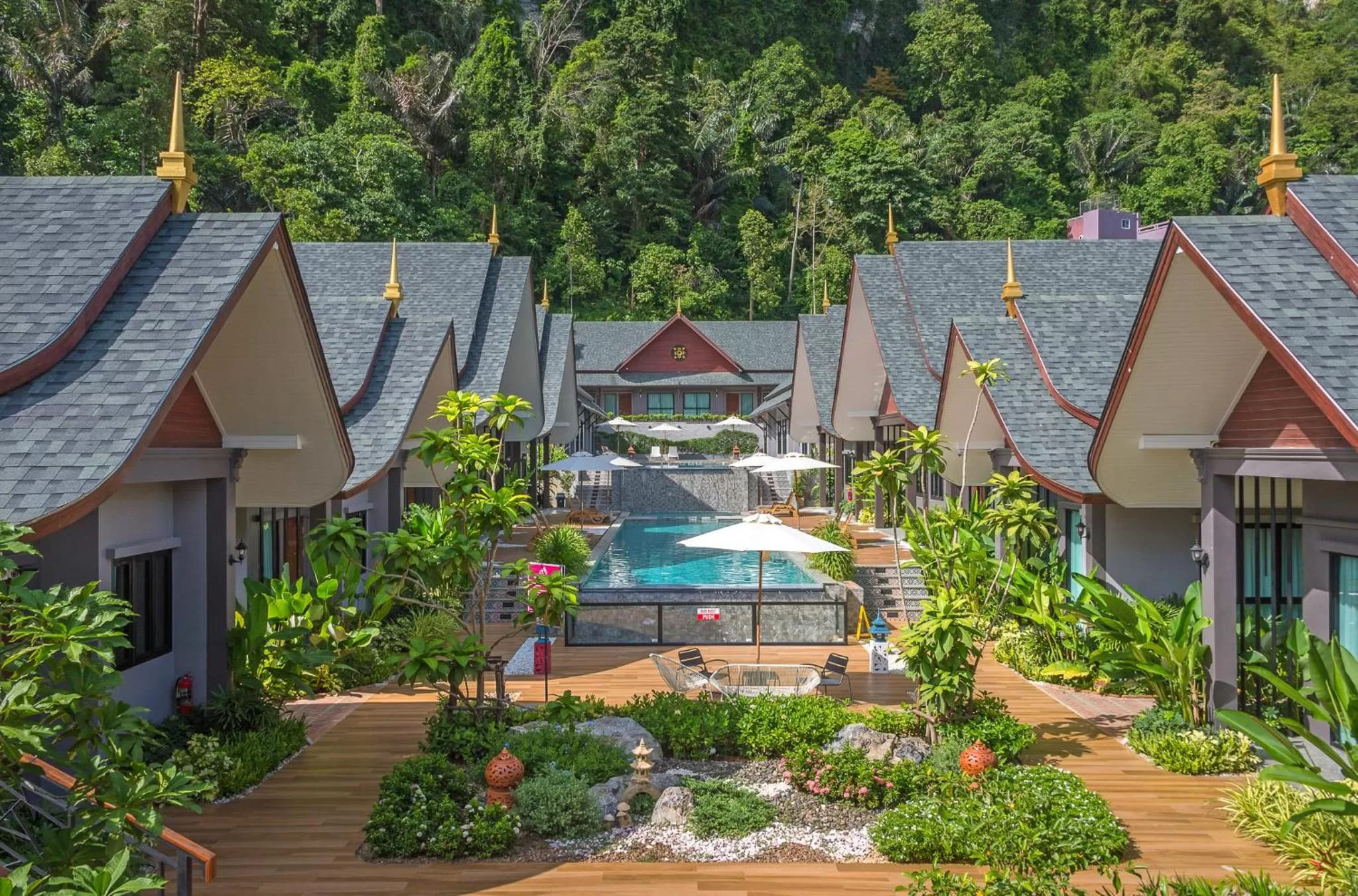 Bird's eye view in The Scene Cliff View Villas