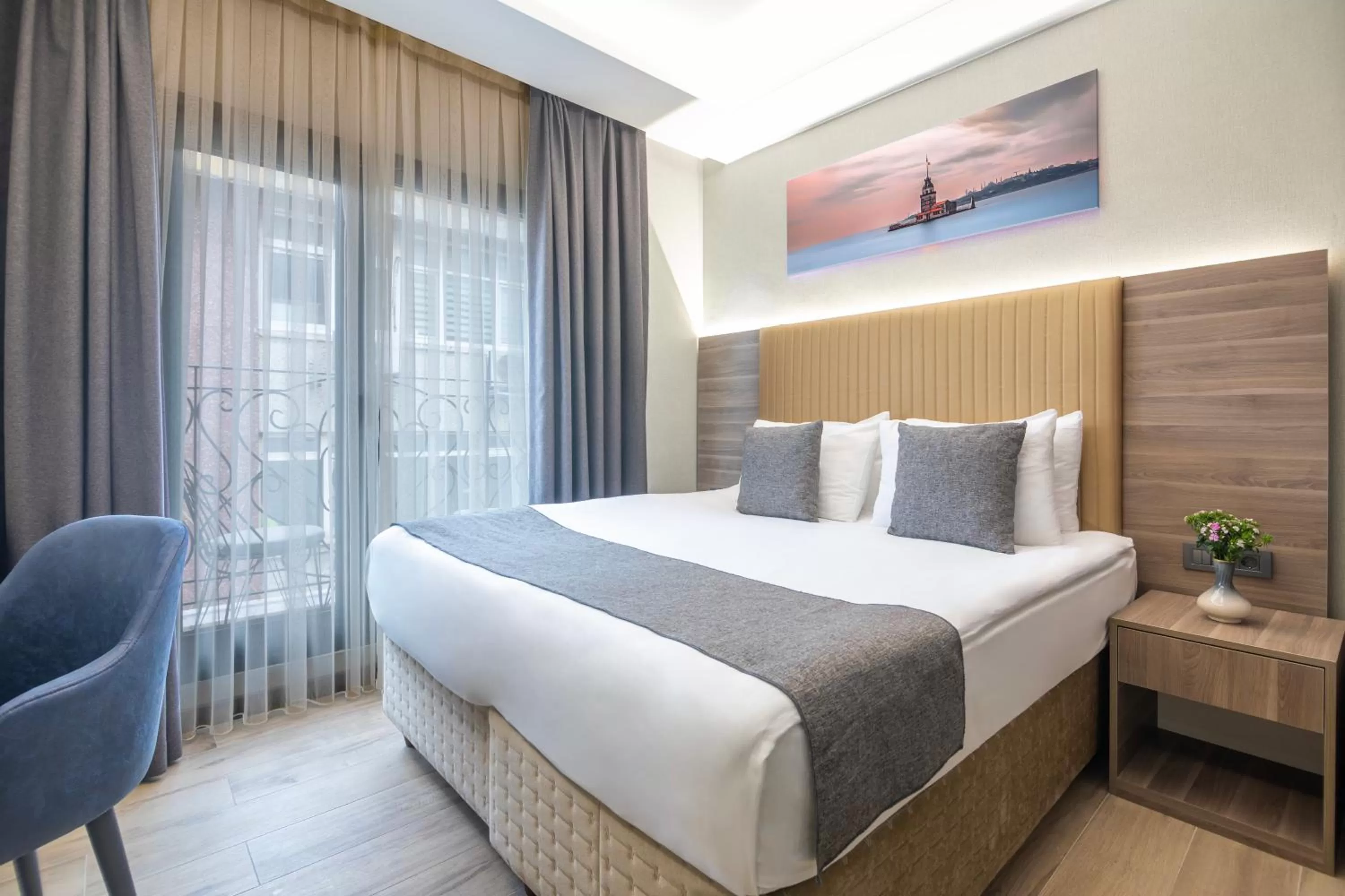 Bed in The Omiya Hotel