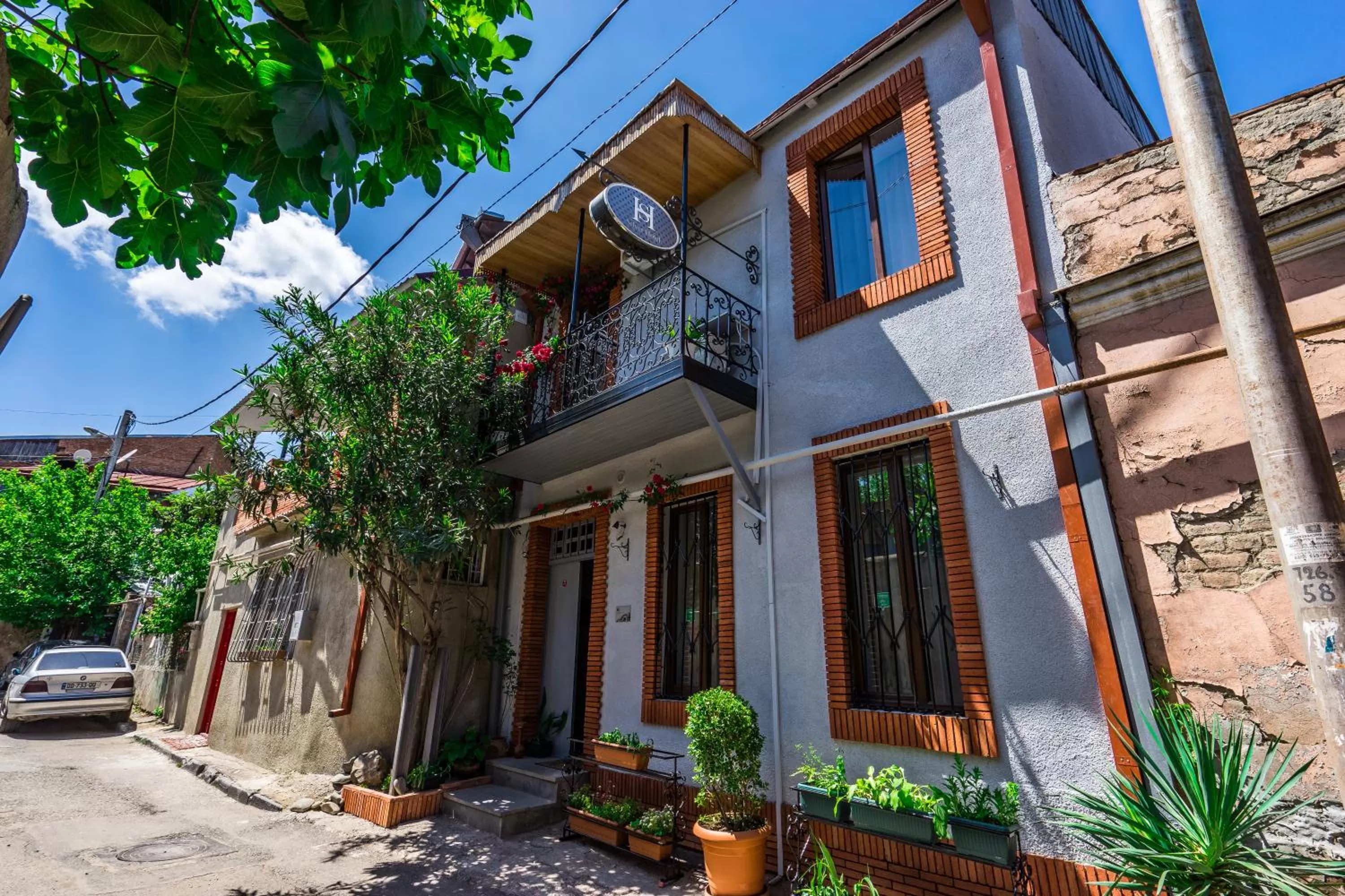 Facade/entrance in Silver Hotel