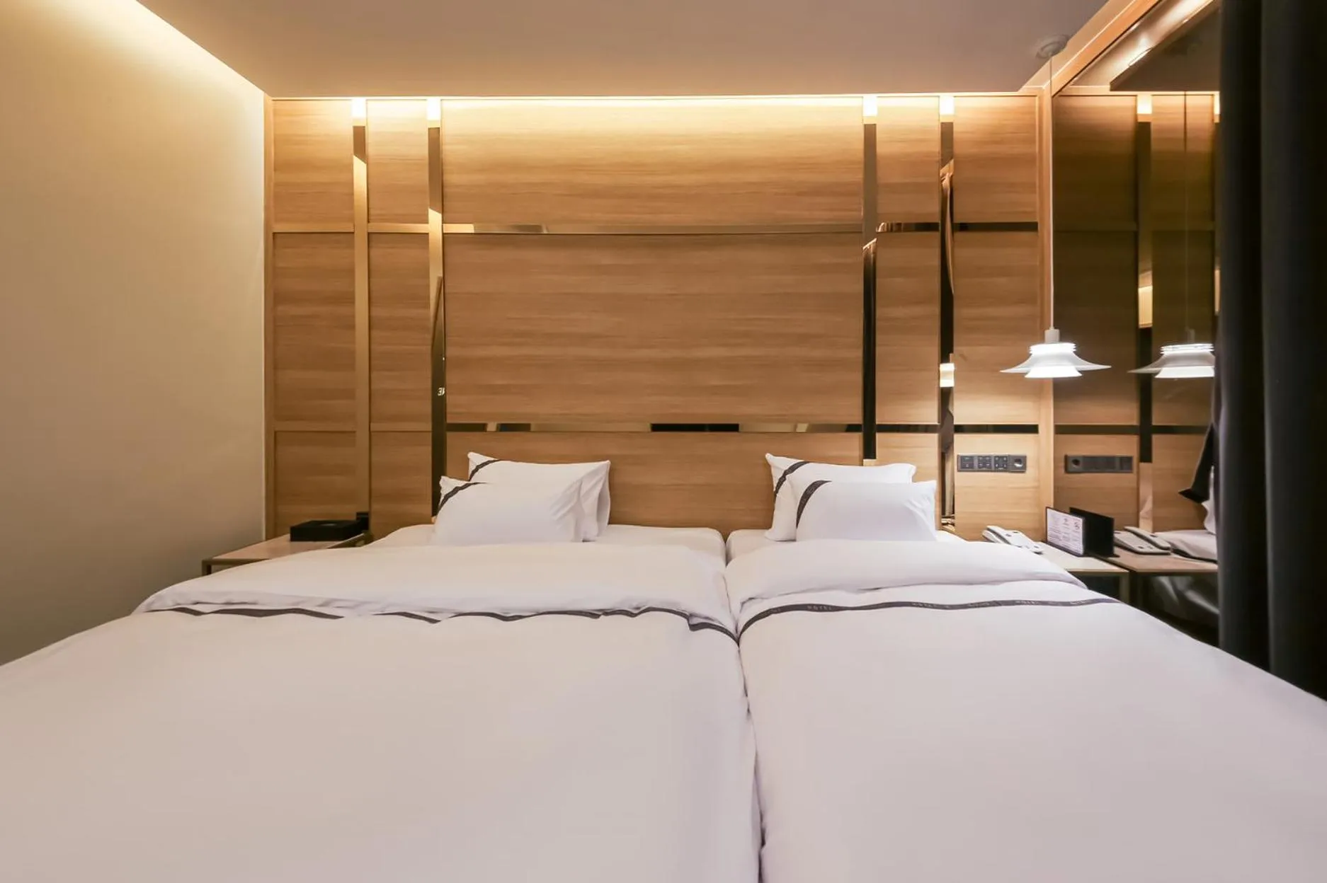 Bed in Suncheon Divine Hotel