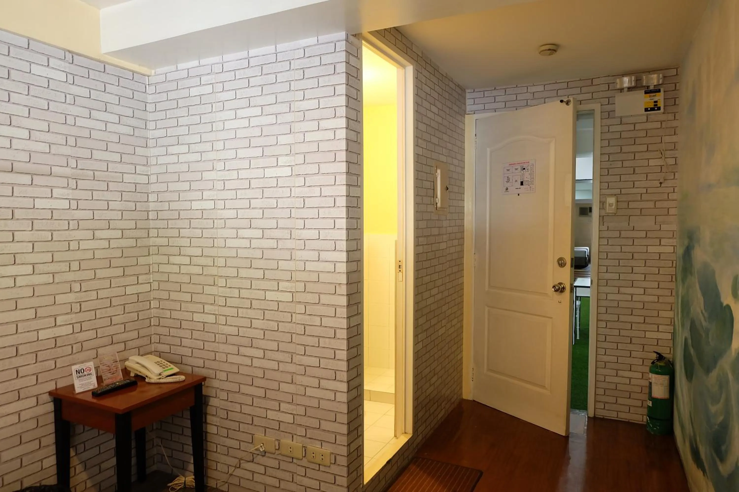 Bedroom in Spaces Hotel Makati