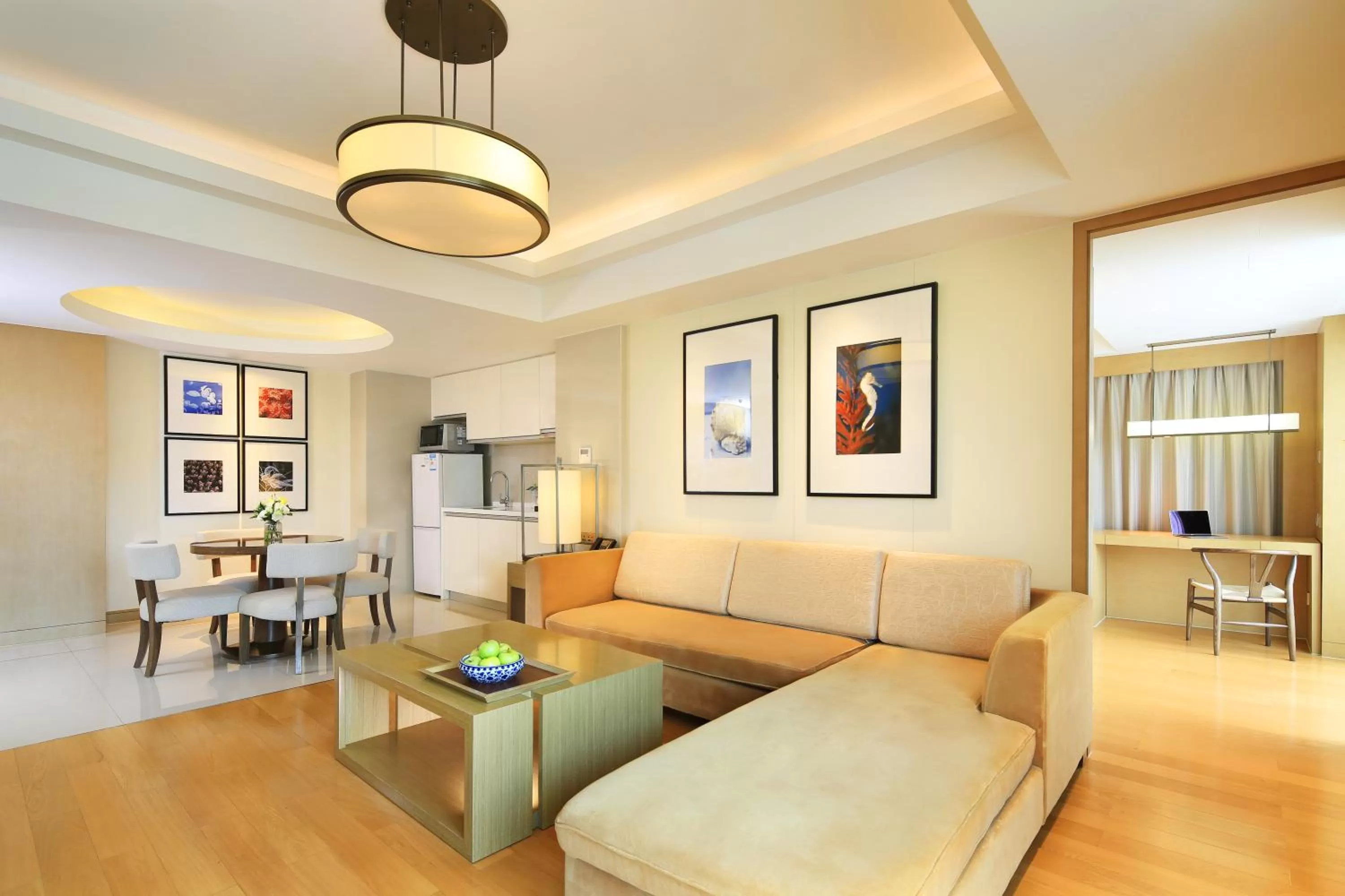 Photo of the whole room in Pan Pacific Serviced Suites Ningbo